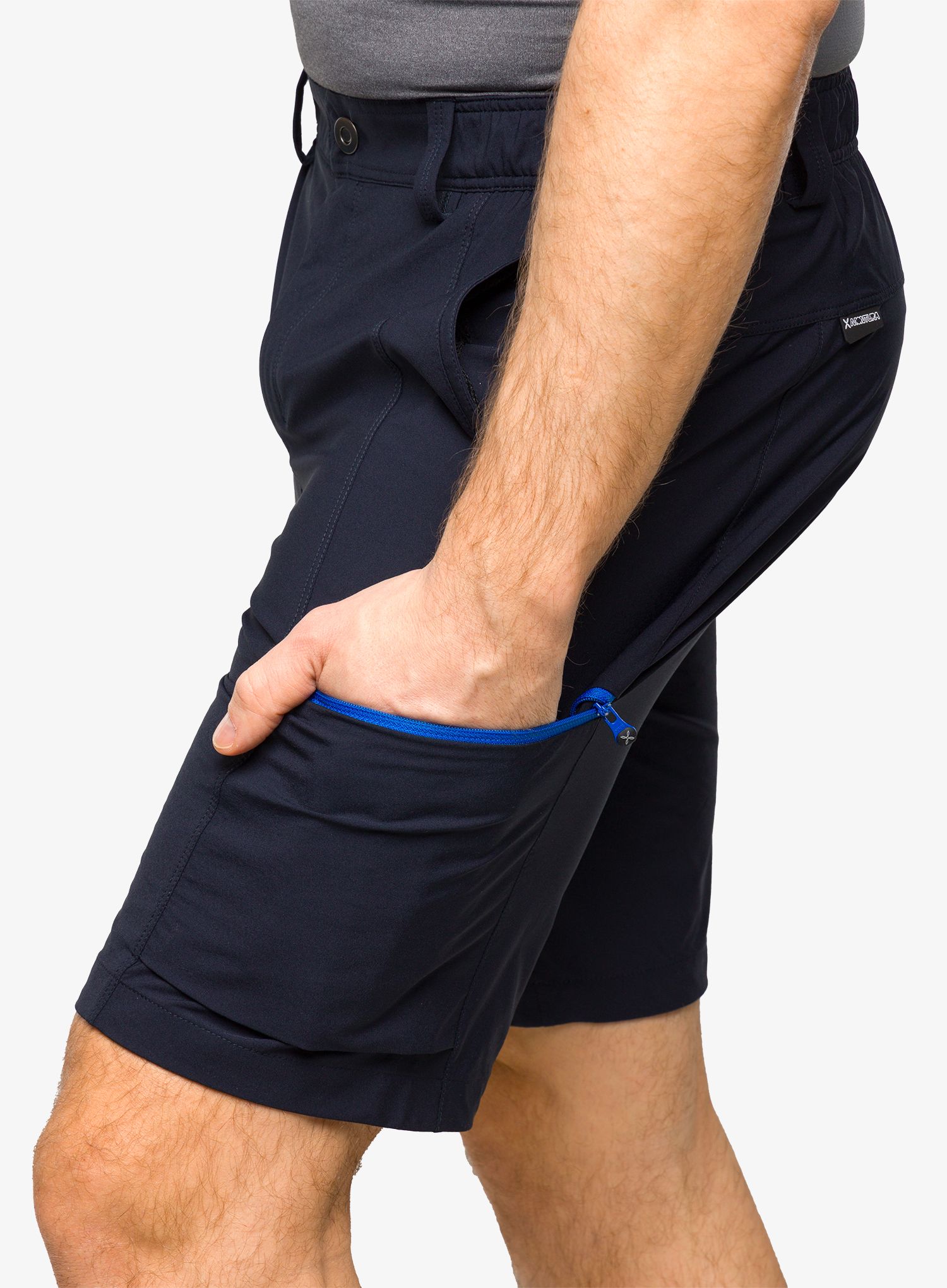 Kratke hlače Montura Stretch Light Bermuda - blu notte/celeste
