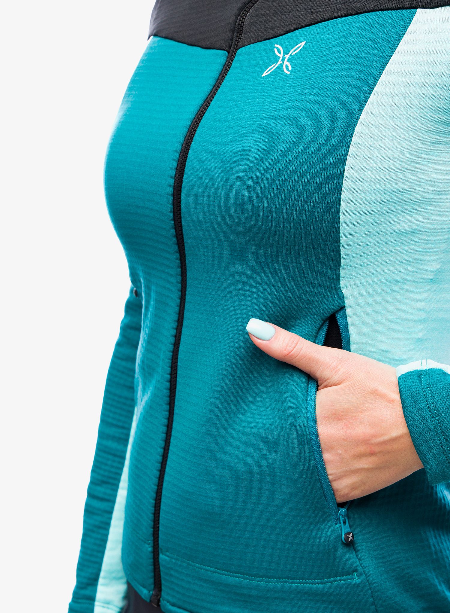Ženska jopica Montura Stretch Mind Maglia - baltic/ice blue