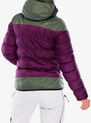 Ženska puhovka Montura Summit 2.0 Duvet - wine red/sage green