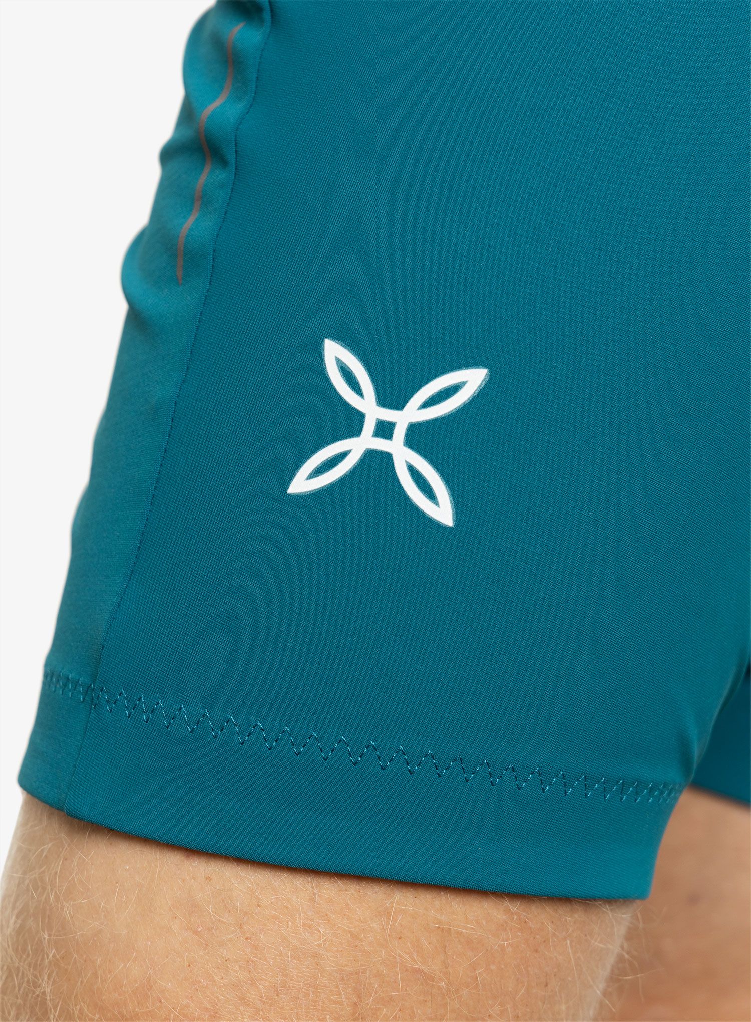 Kolesarske kratke hlače Montura Terra Braces Ciclista - baltic/tobacco