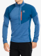 Puloverji brez kapuce Montura Thermal Grid 2 Anorak - deep blue/orange
