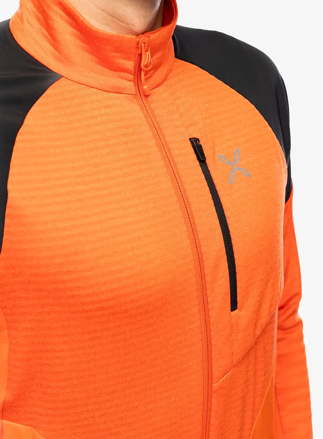 Puloverji brez kapuce Montura Thermal Grid 2 Maglia - orange