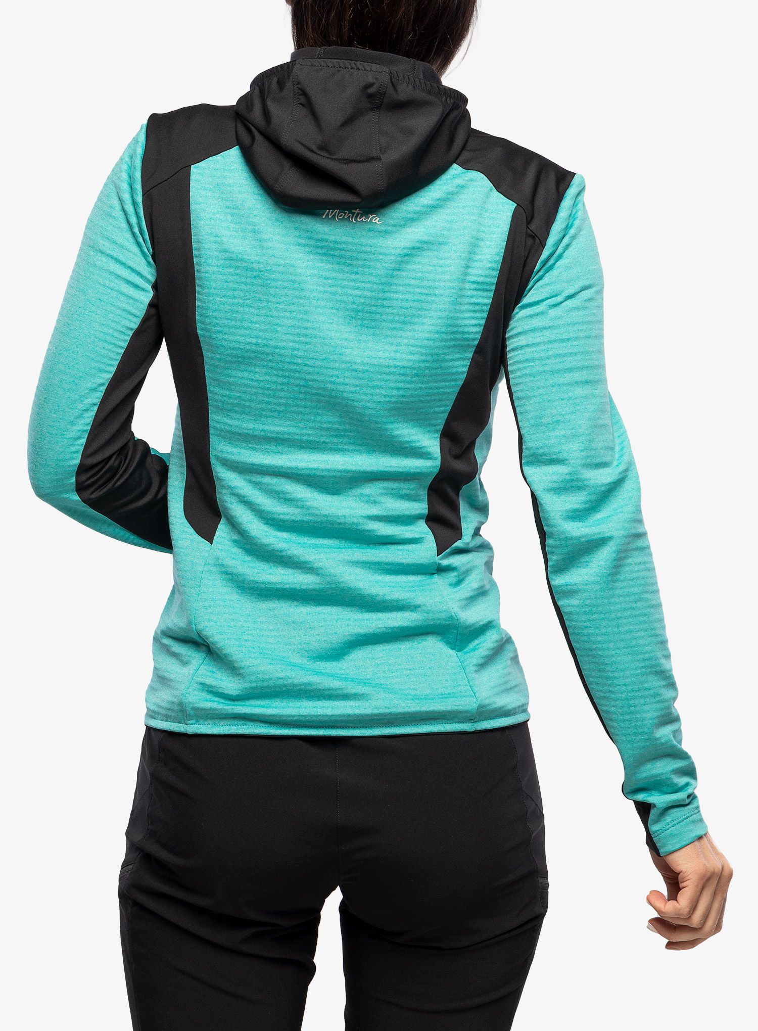 Ženska jopica Montura Thermal Grid Pro Hoody Maglia - care blue