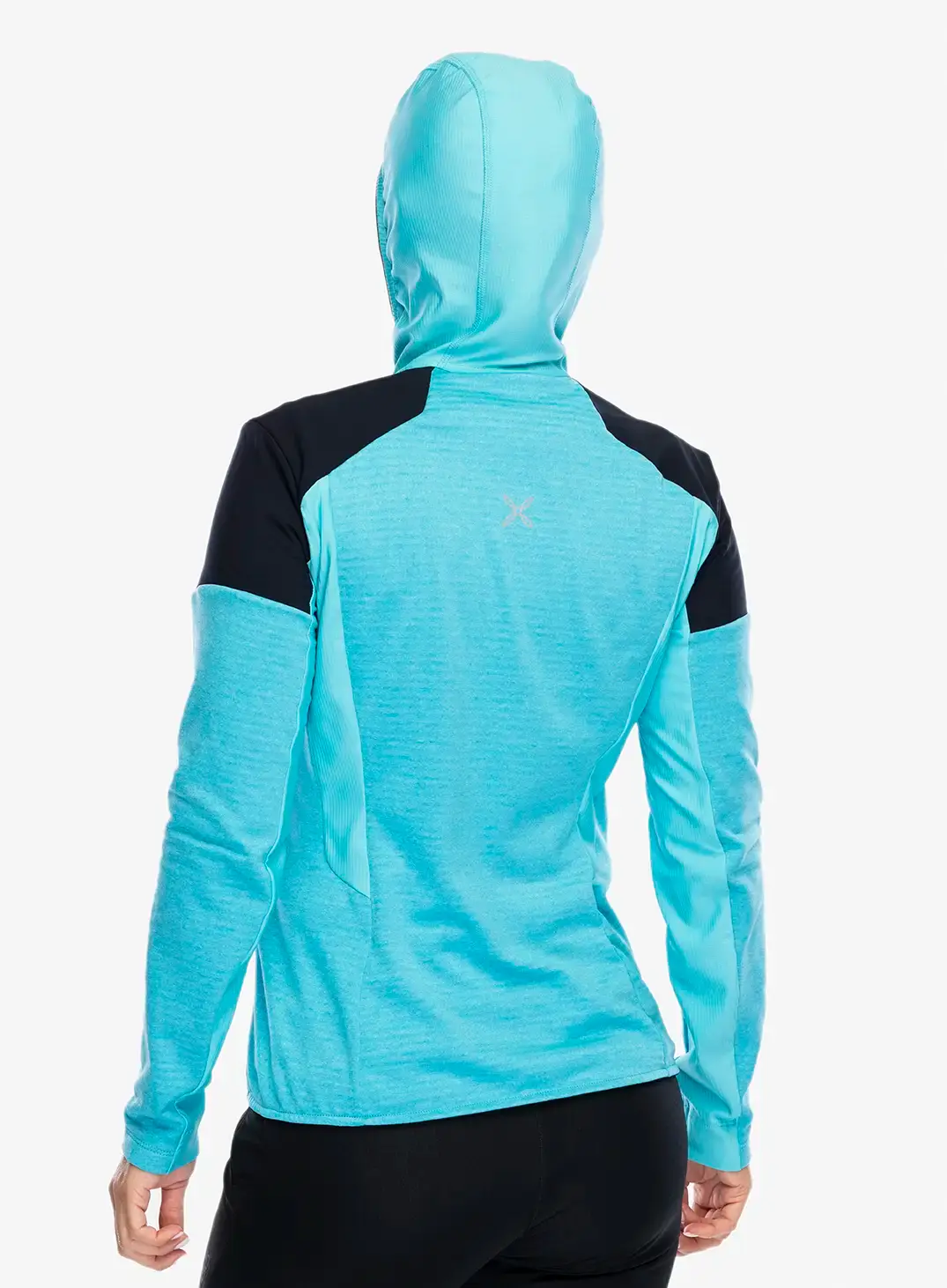 Ženska jopica Montura Thermalgrid Pro 2 Maglia - turquoise/graphite blue