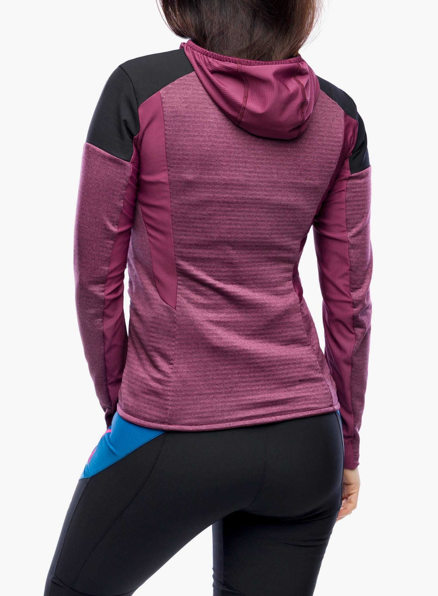 Ženska jopica Montura Thermalgrid Pro 2 Maglia - wine red