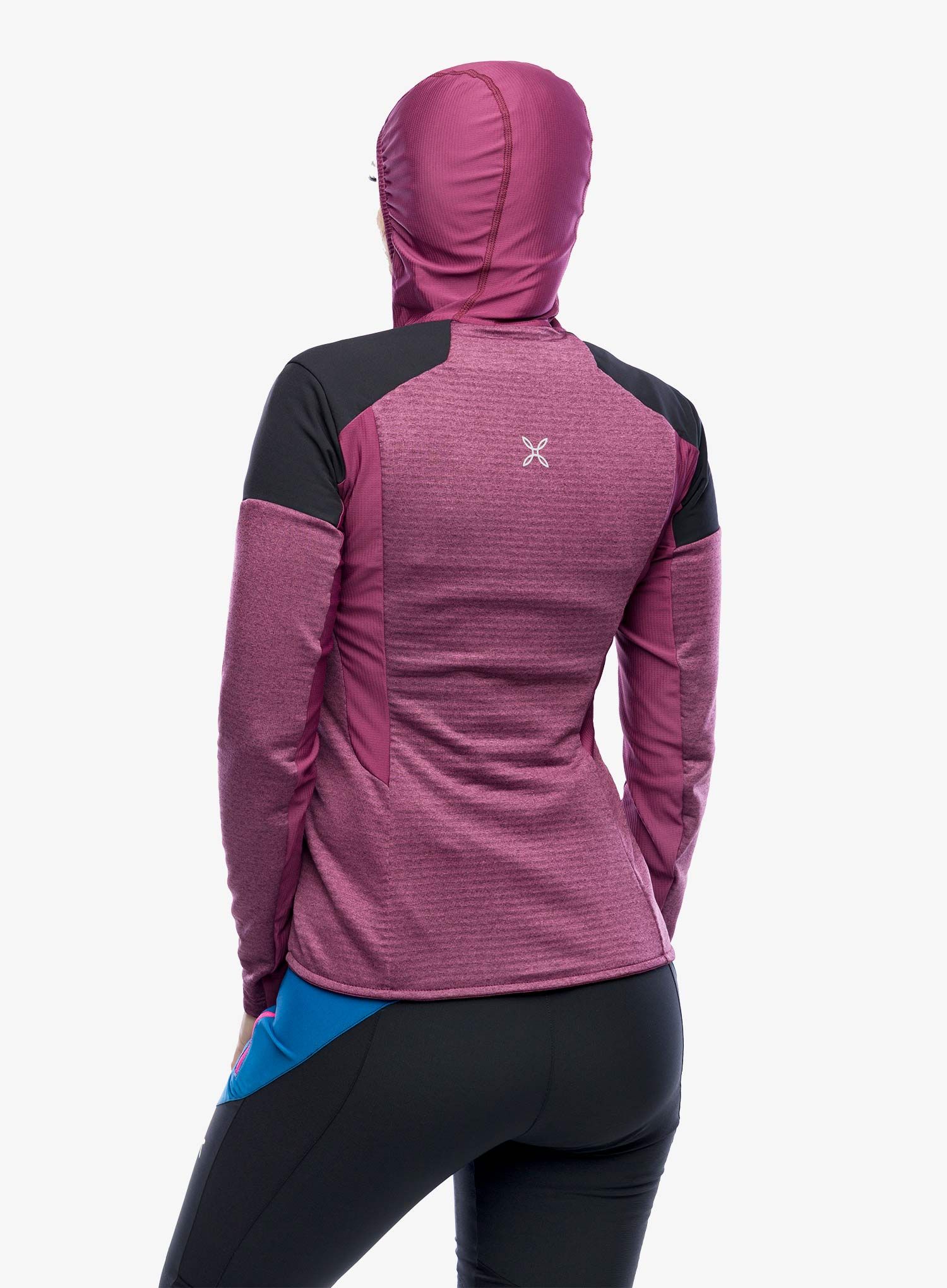Ženska jopica Montura Thermalgrid Pro 2 Maglia - wine red
