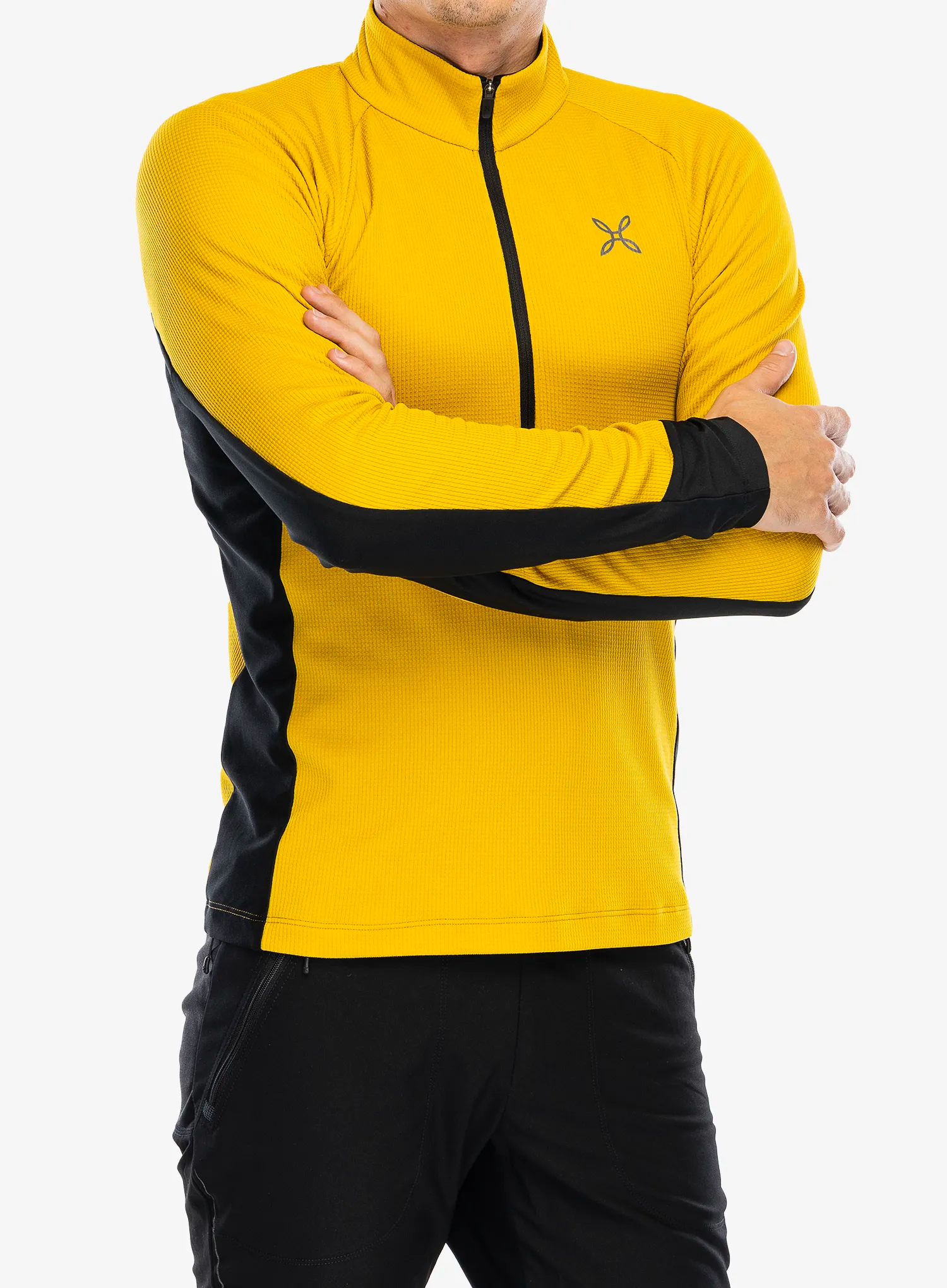 Puloverji brez kapuce Montura Thermic 2 Maglia - mustard