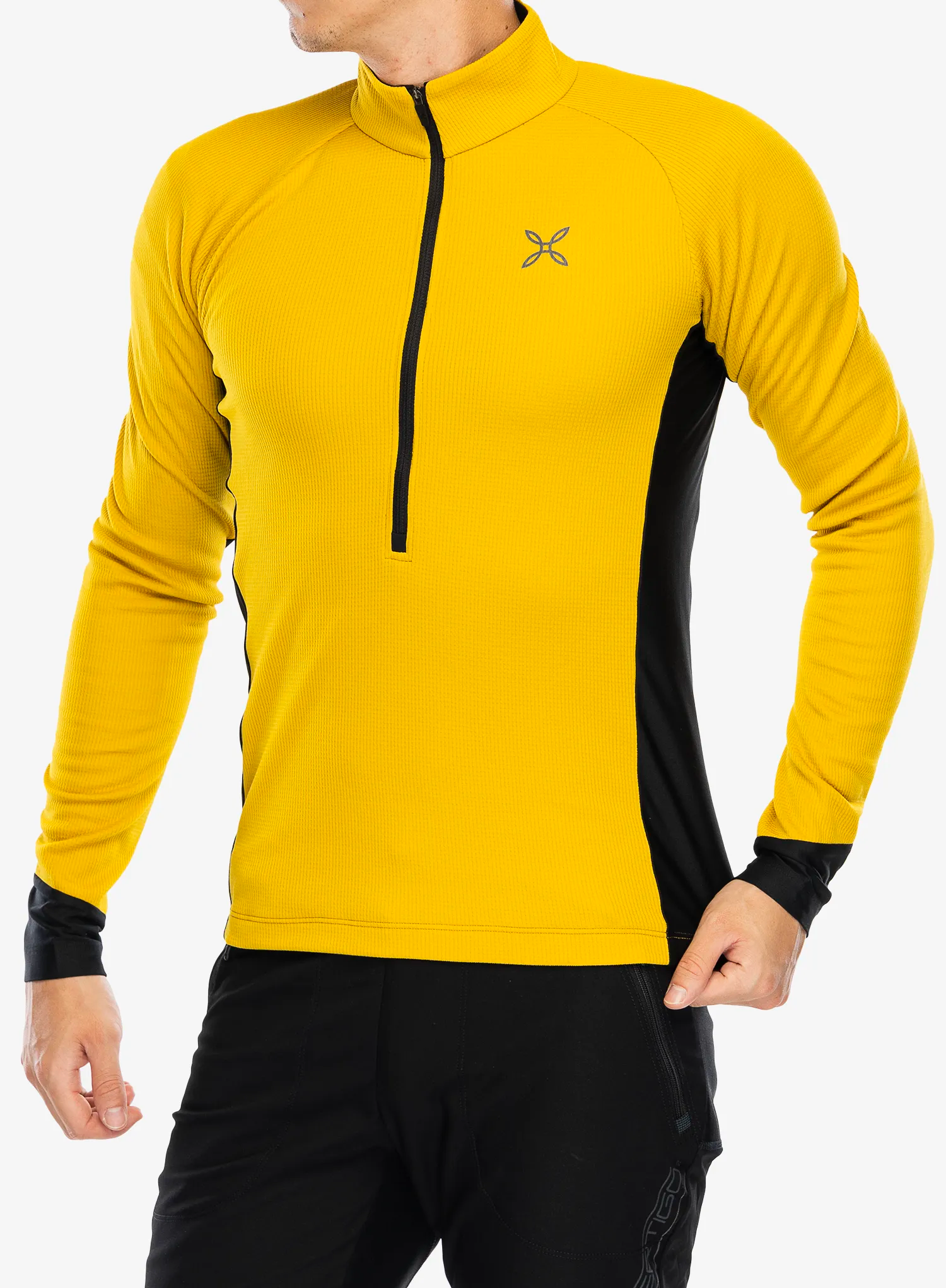 Puloverji brez kapuce Montura Thermic 2 Maglia - mustard