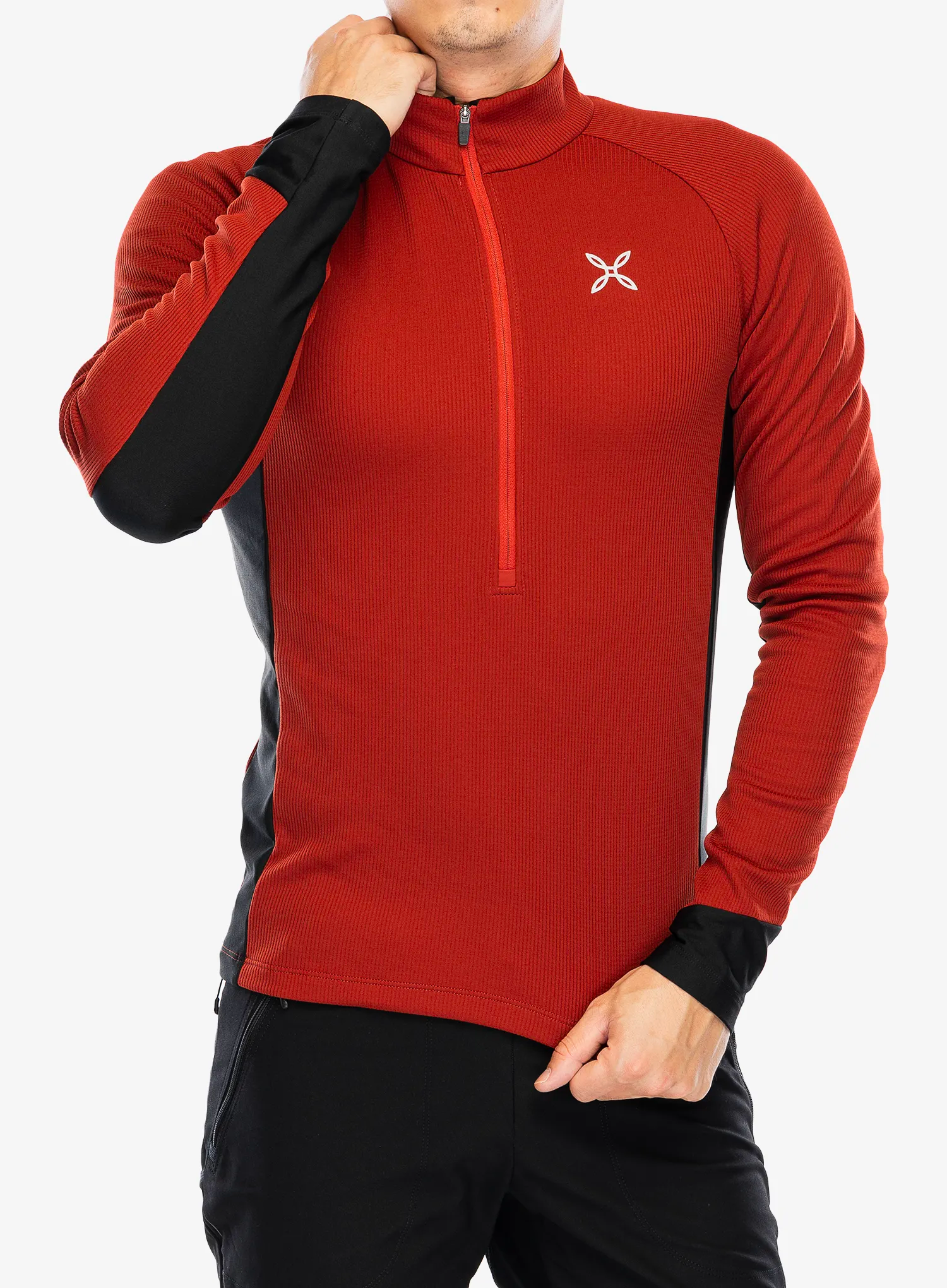 Puloverji brez kapuce Montura Thermic 2 Maglia - tobacco