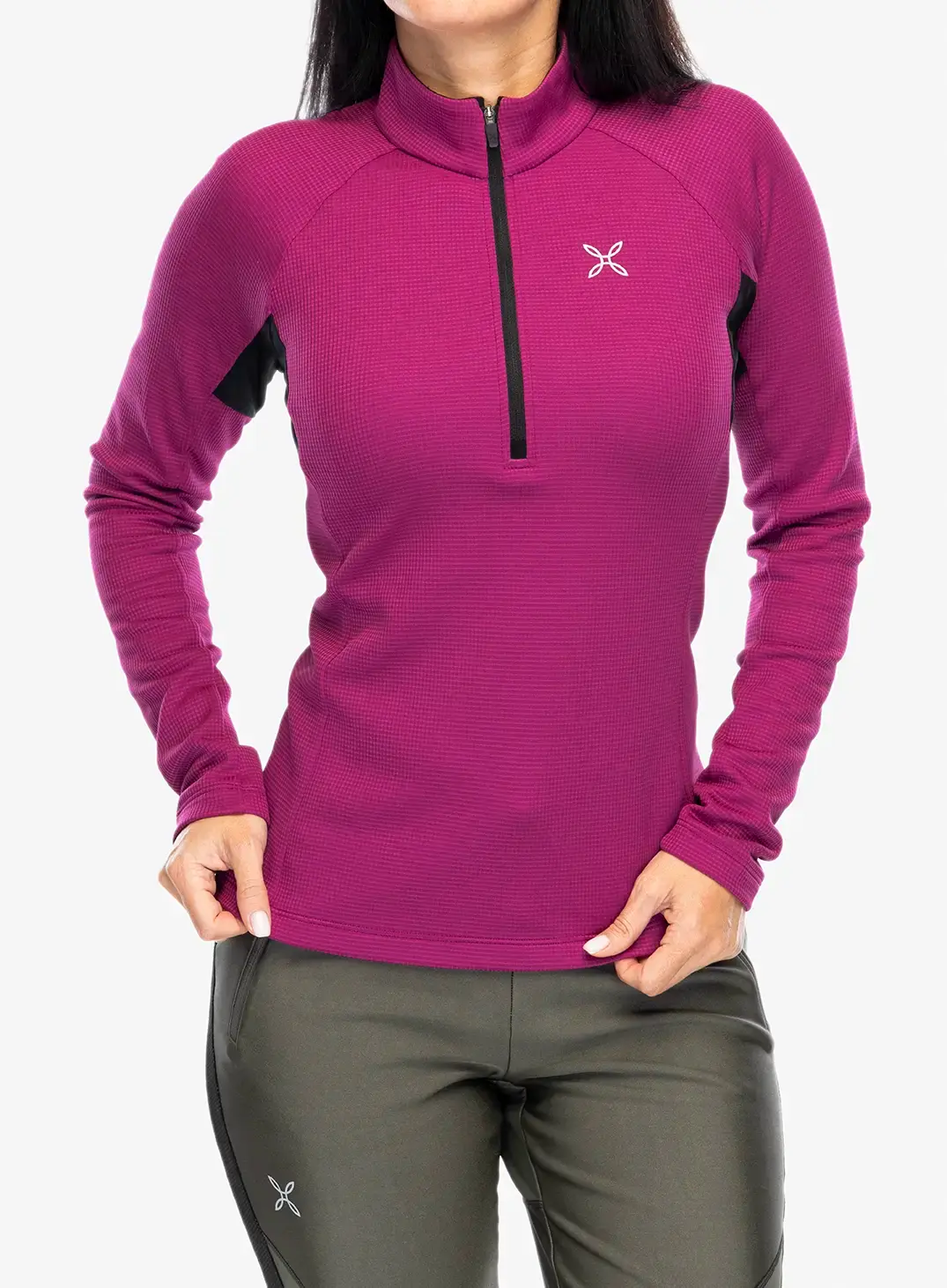 Ženski flis Montura Thermic 4 Maglia - baton rouge
