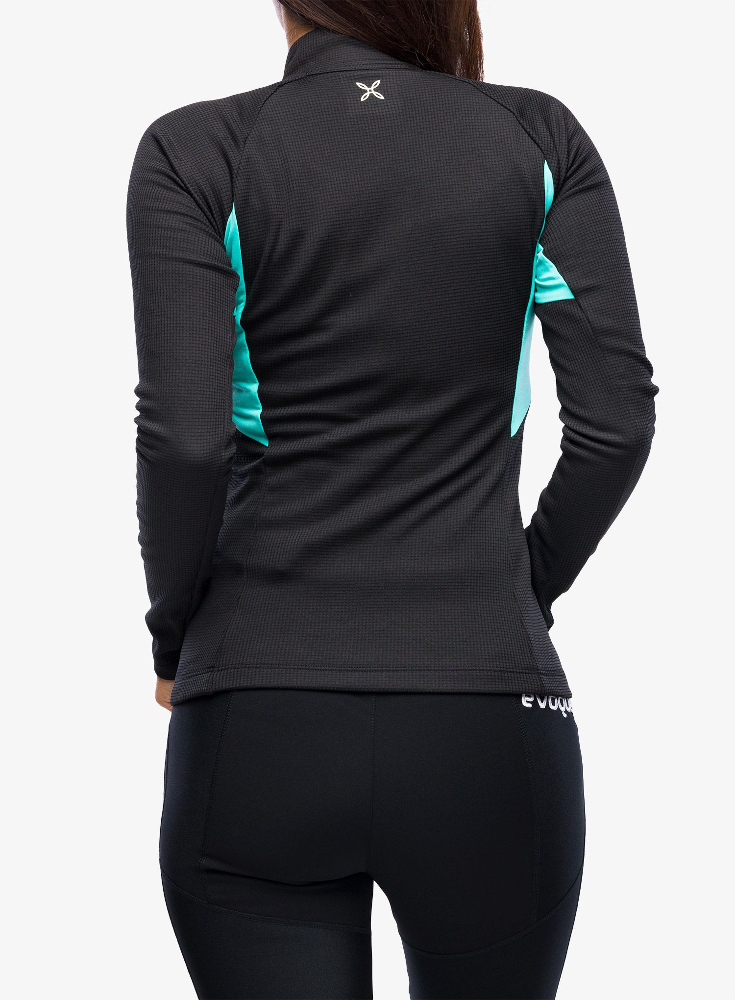 Ženska jopica Montura Thermic 4 Maglia - black/light blue