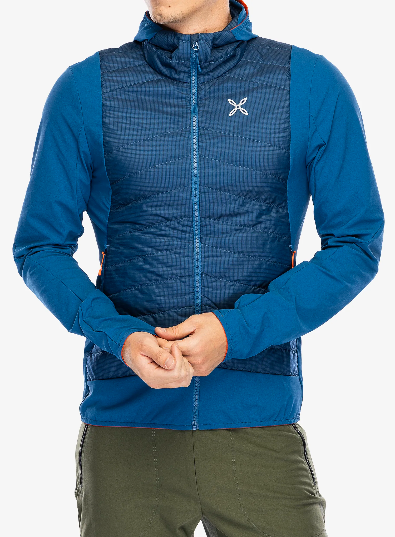 Hibridna jakna Montura Trace Hybrid Jacket - deep blue/orange