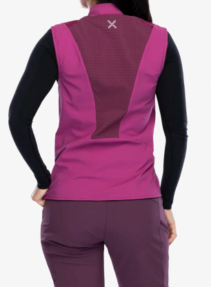 Ženski brezrokavnik Montura Trace Hybrid Vest - baton rouge/wine red