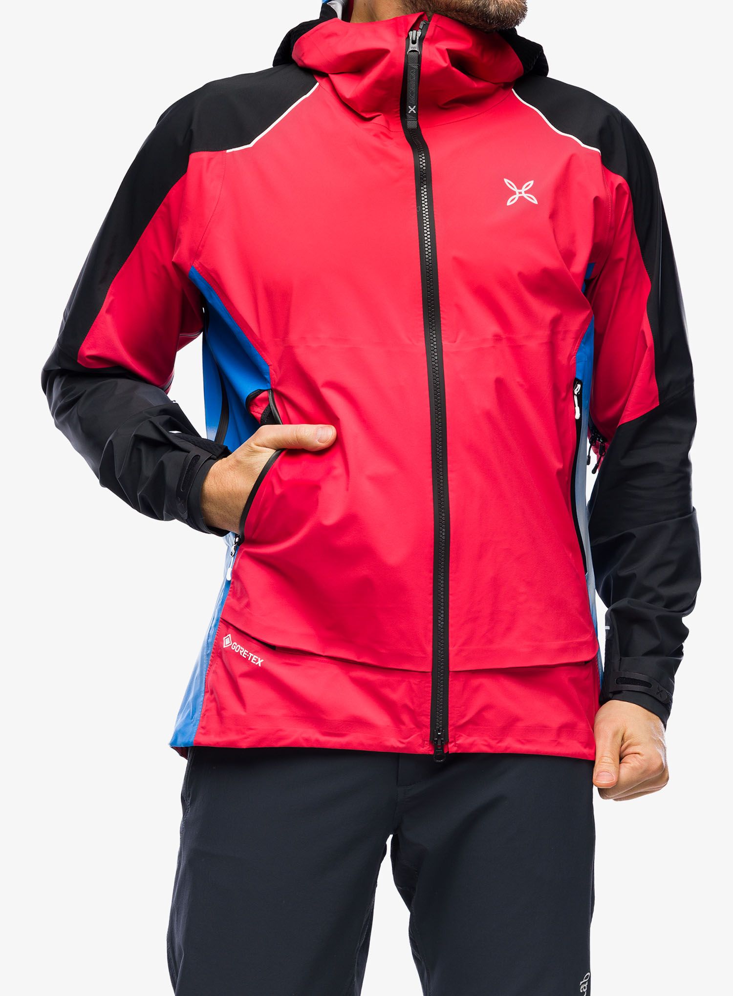GORE-TEX jakna Montura Tribute Jacket - power red/bright blue