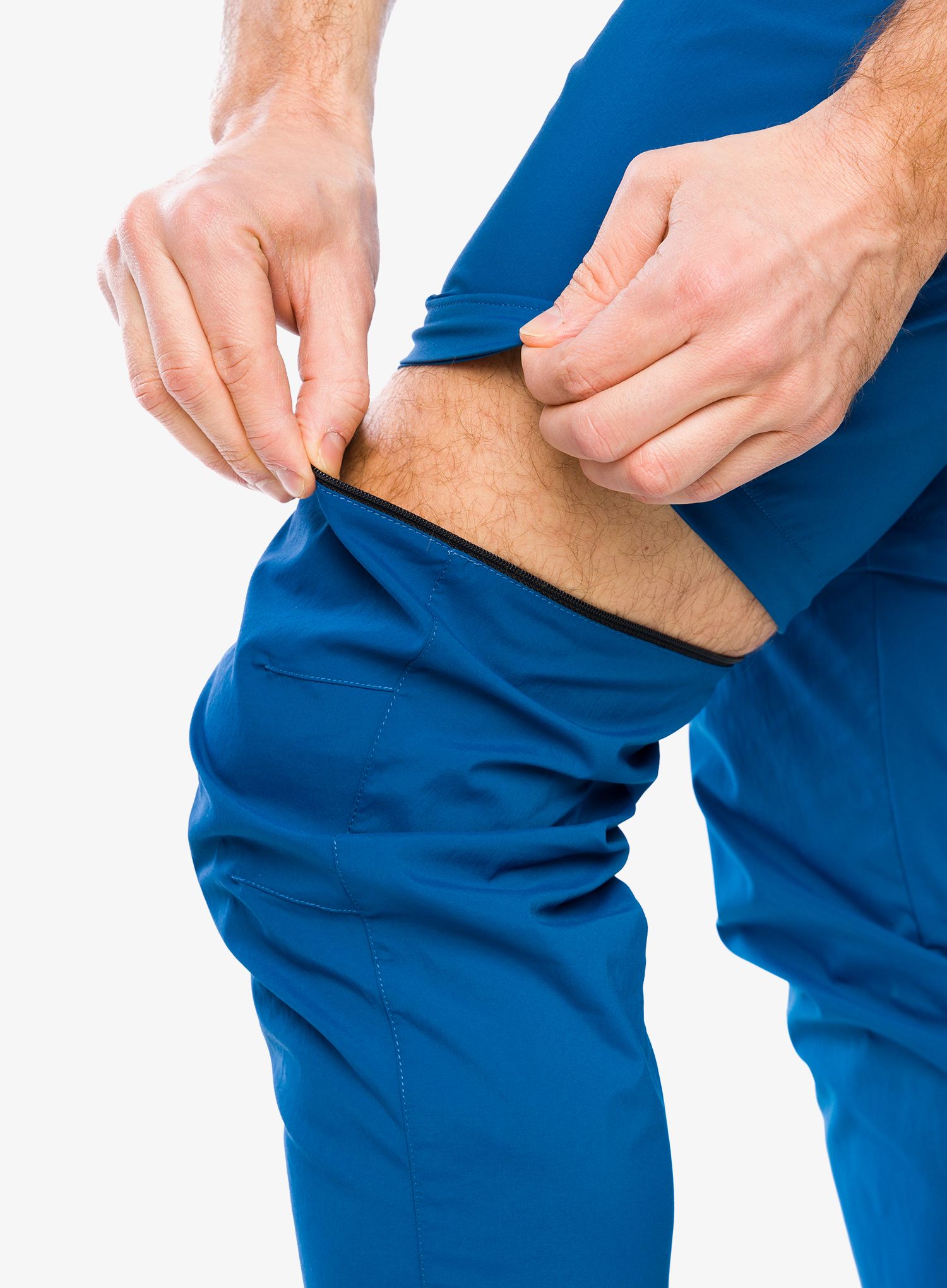 Hlače z odstranljivimi hlačnicami Montura Valbruna Zip Off Pants - deep blue