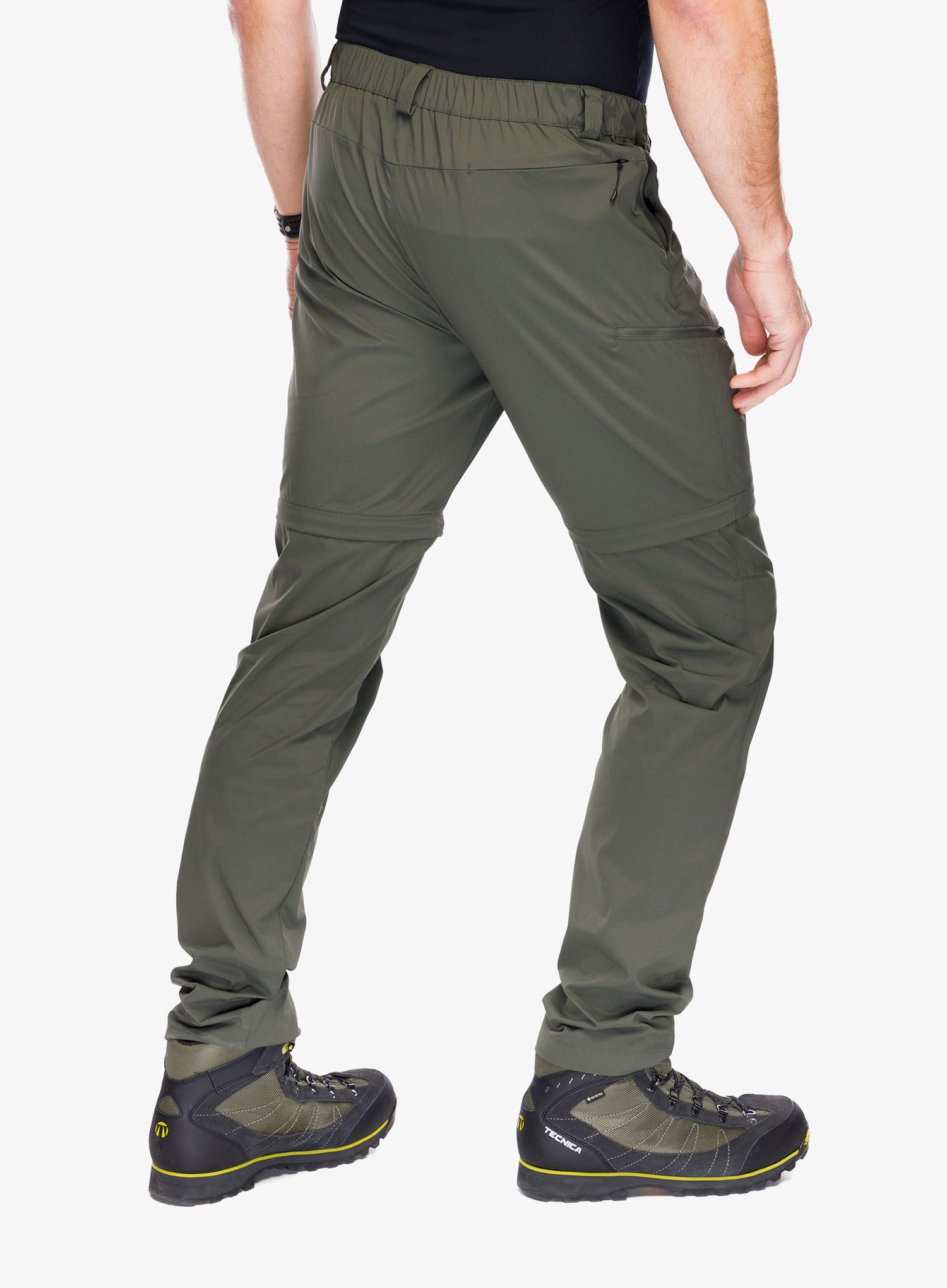 Pohodniške hlače Montura Valbruna Zip Off Pants - sage green