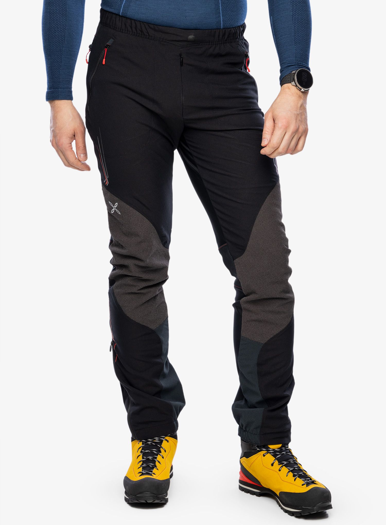 Pohodne hlače Montura Vertigo 2.0 Pants - black/red