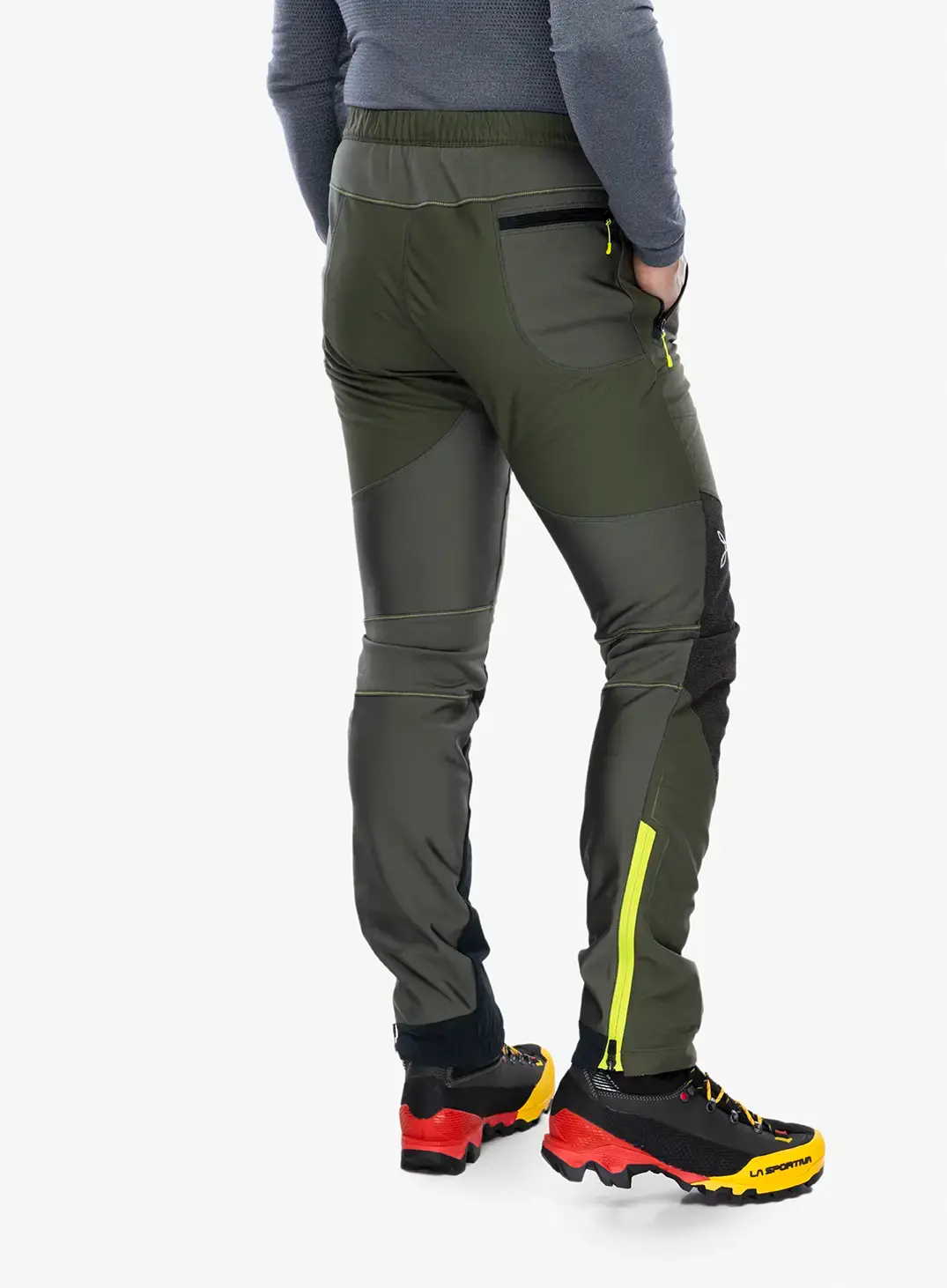 Pohodne hlače Montura Vertigo 2.0 Pants - sage green/lime green