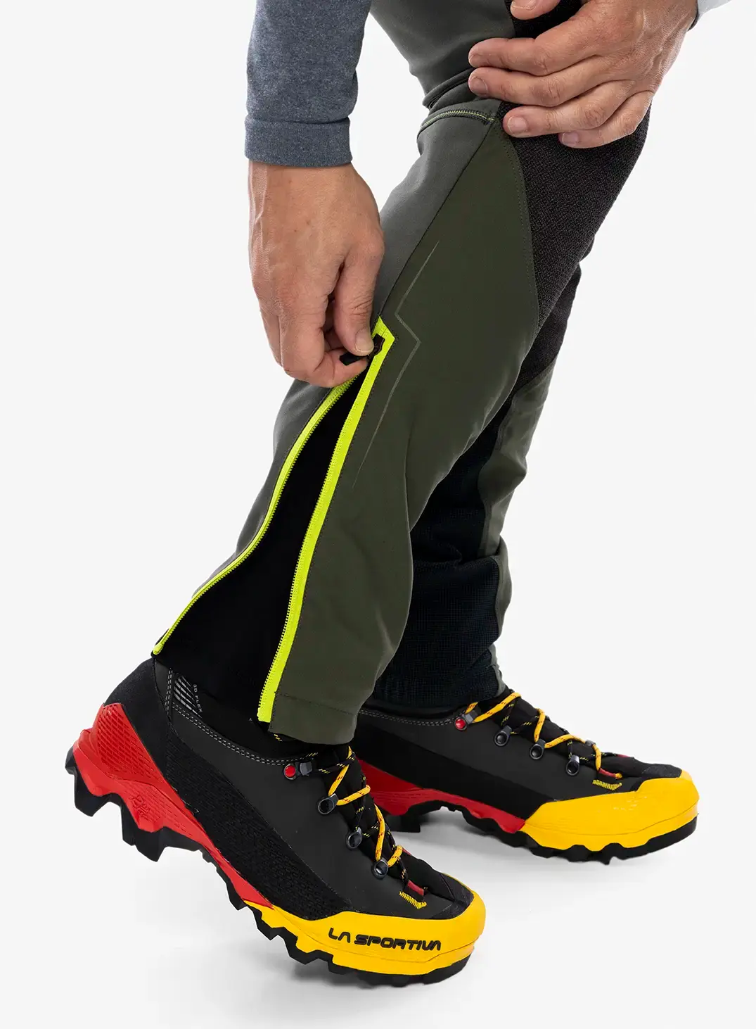 Pohodne hlače Montura Vertigo 2.0 Pants - sage green/lime green
