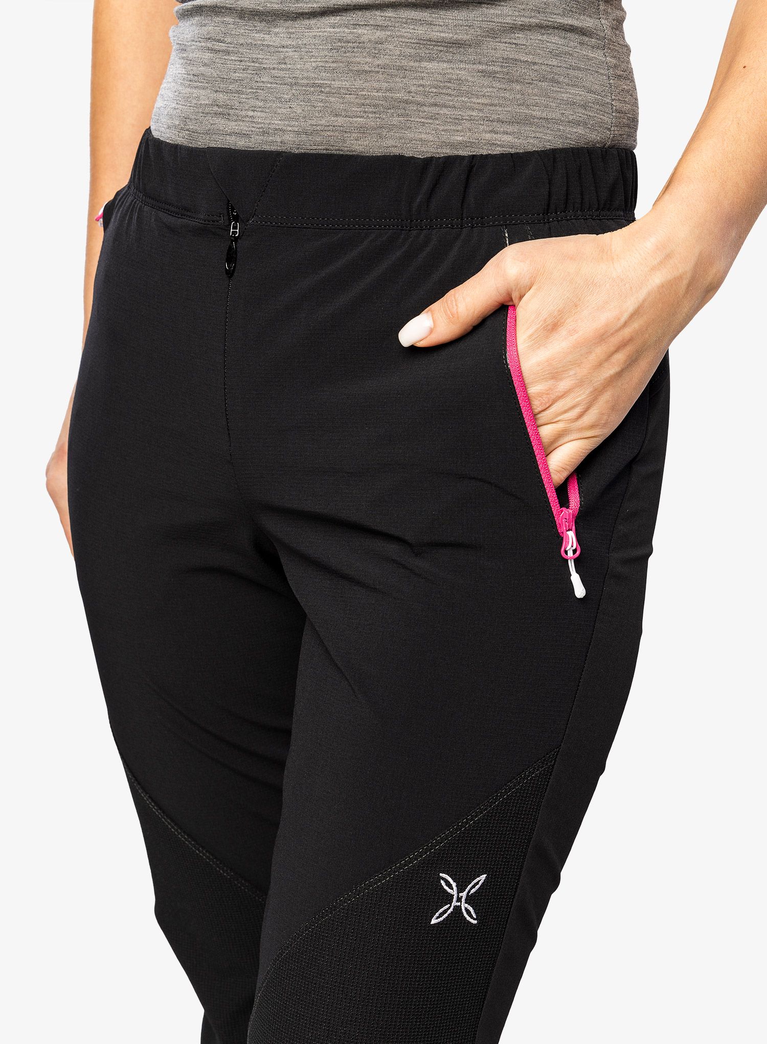 Ženske treking hlače Montura Vertigo Light 2 Pants - nero/intense violet