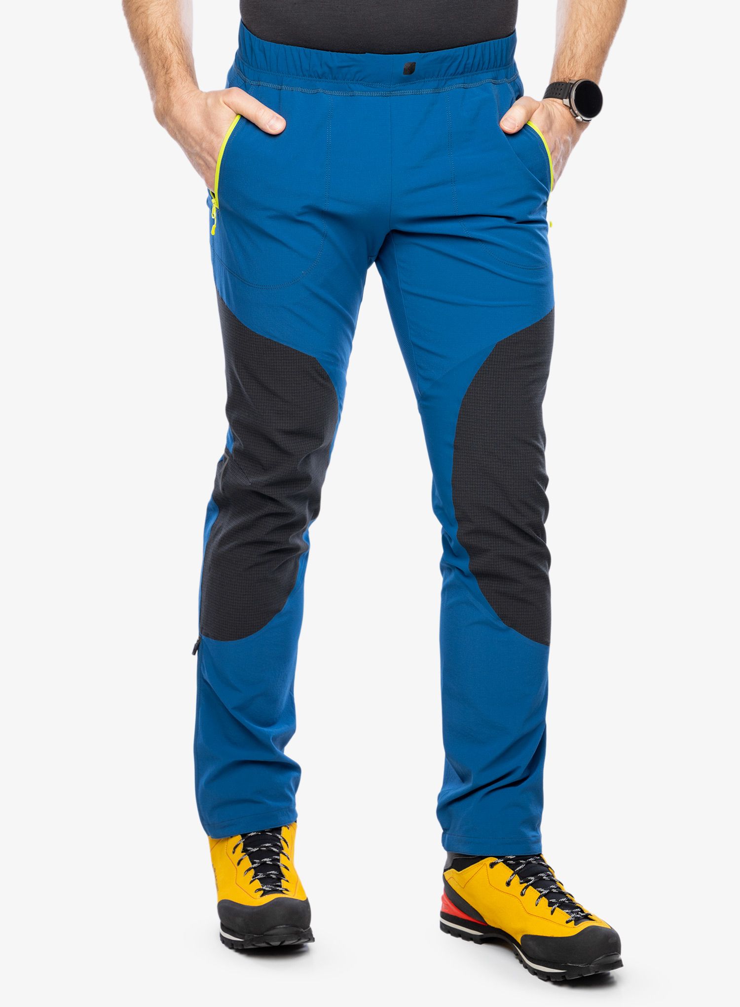 Plezalne hlače Montura Vertigo Tekno Pants - deep blue/lime green
