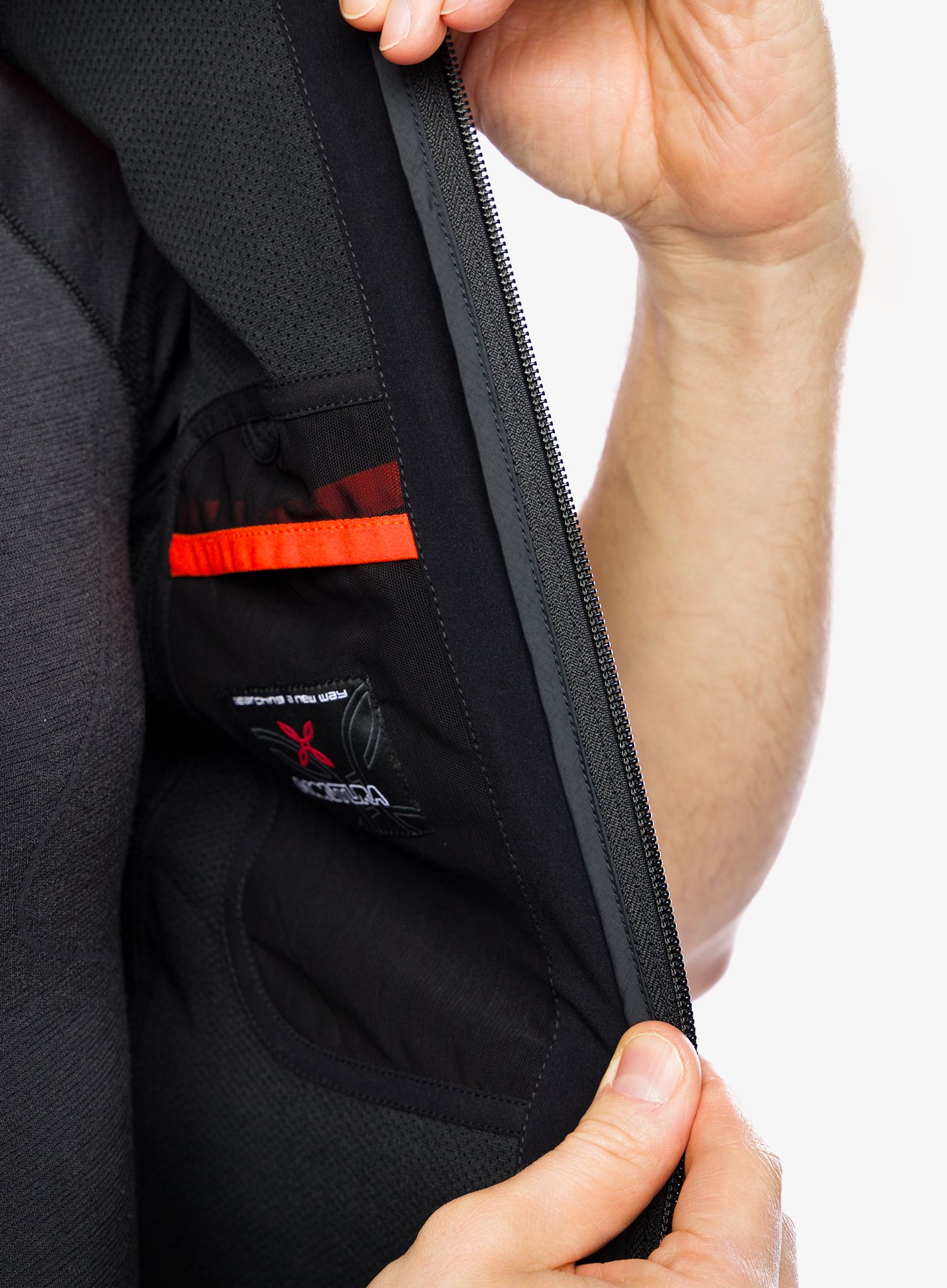 Brezrokavnik Montura Wind Revolution Vest - black/bright orange