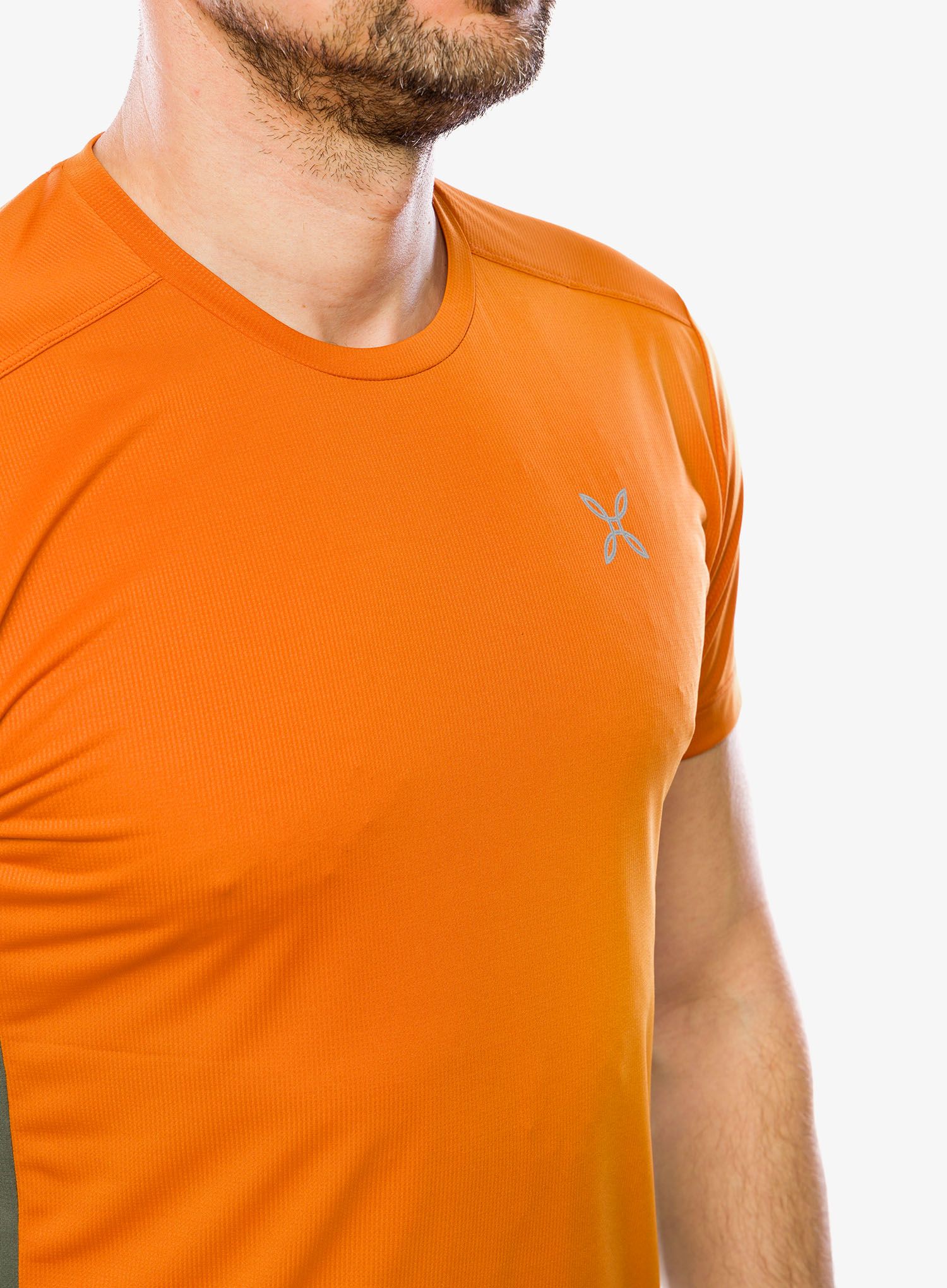 Majica Montura World 2 T-Shirt - mandarine/sage green