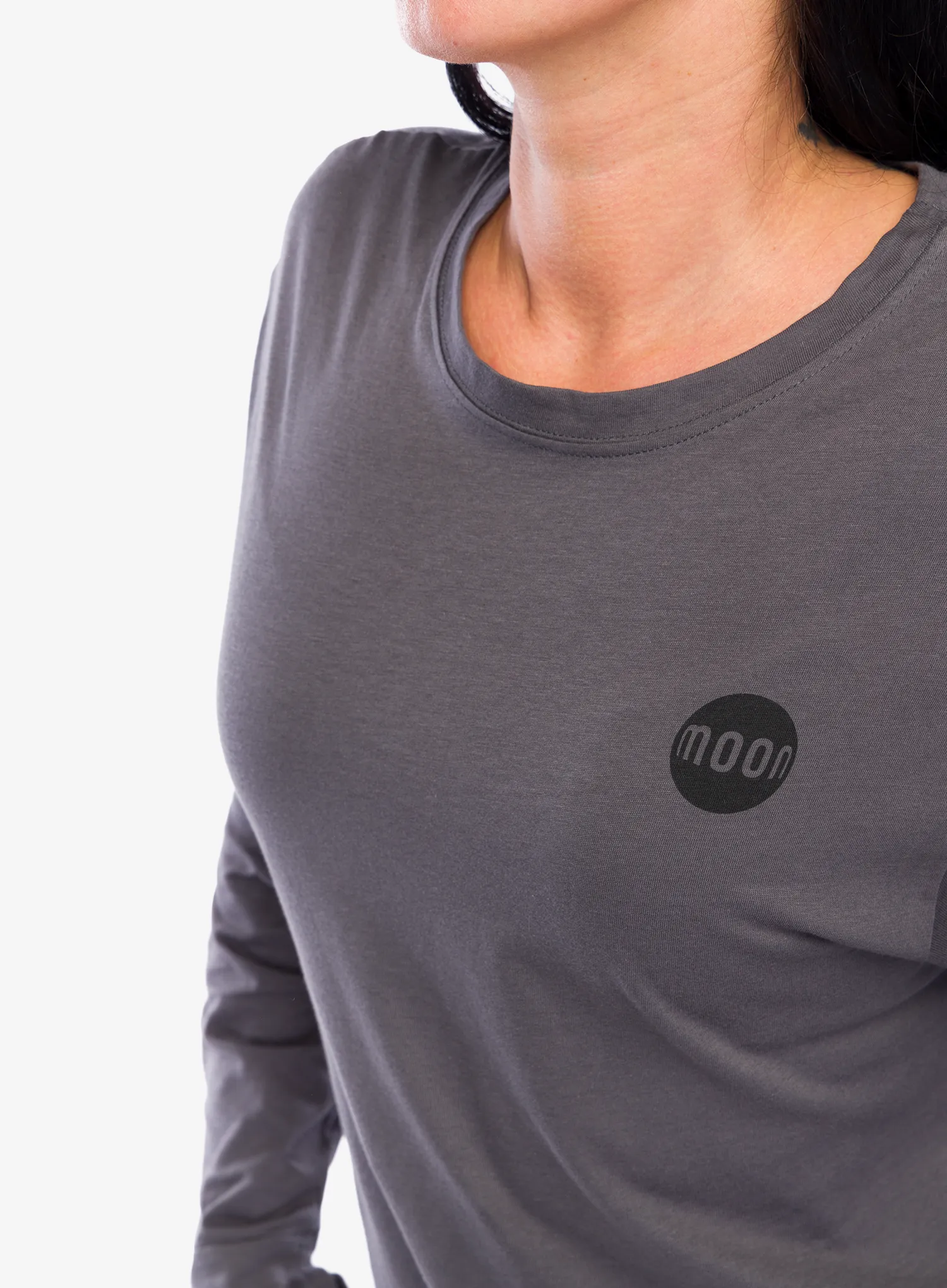 Ženski longsleeve Moon Climbing Lyra Long Sleeve - granite