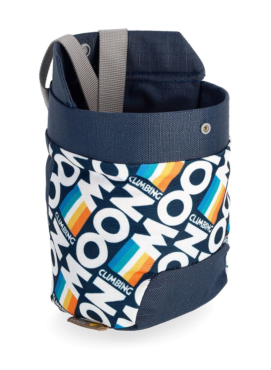 Vrečka za magnezij Moon Climbing Sport Chalk Bag - retro stripe indigo