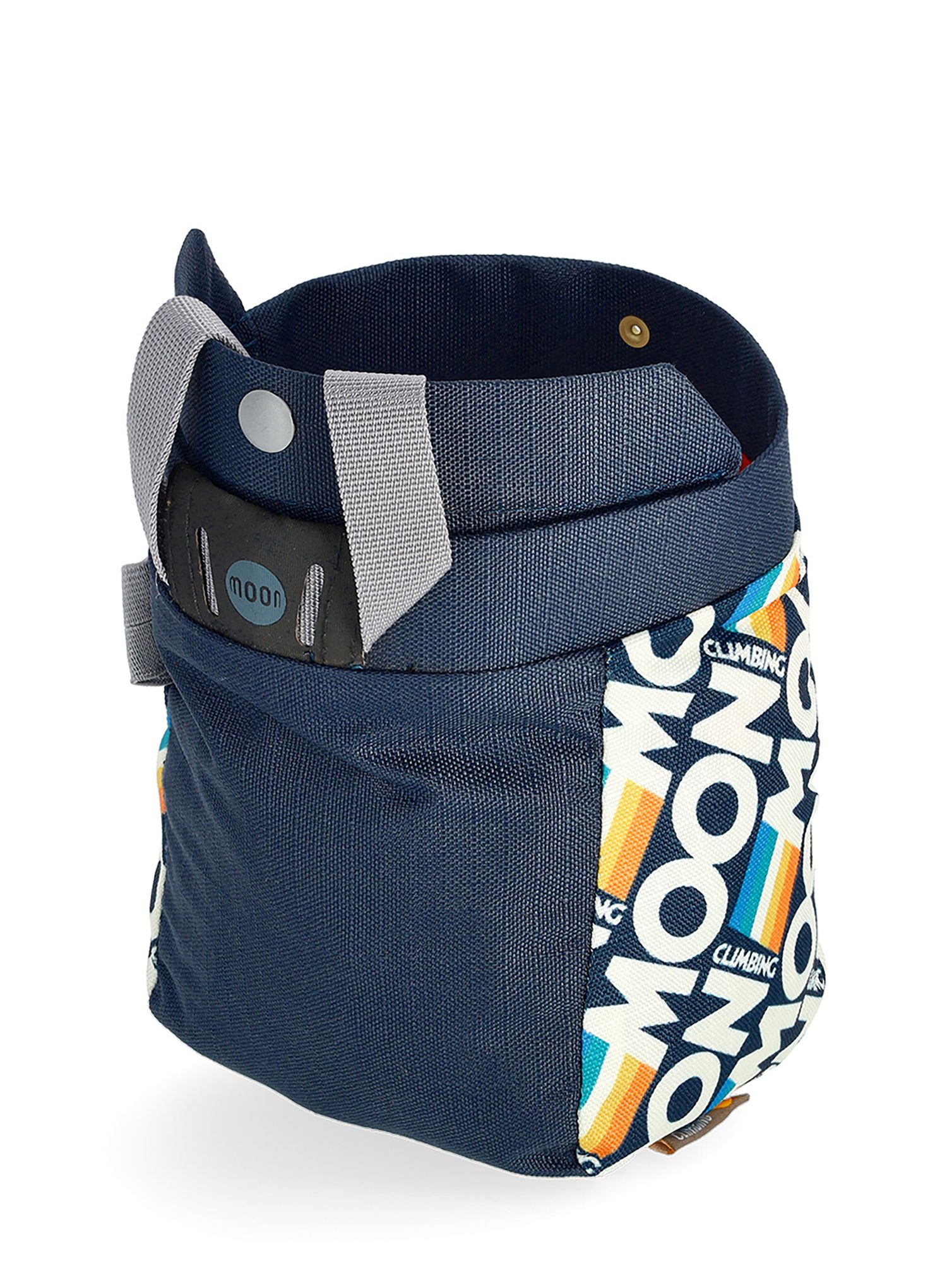 Vrečka za magnezij Moon Climbing Trad Chalk Bag - retro stripe indigo