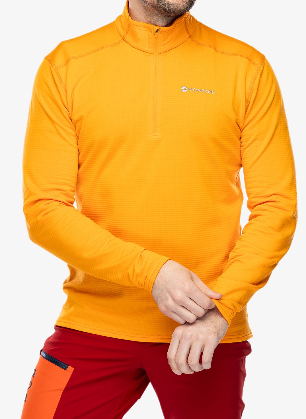 Jopica z zadrgo Montane Protium Lite Pull-On - nagami orange