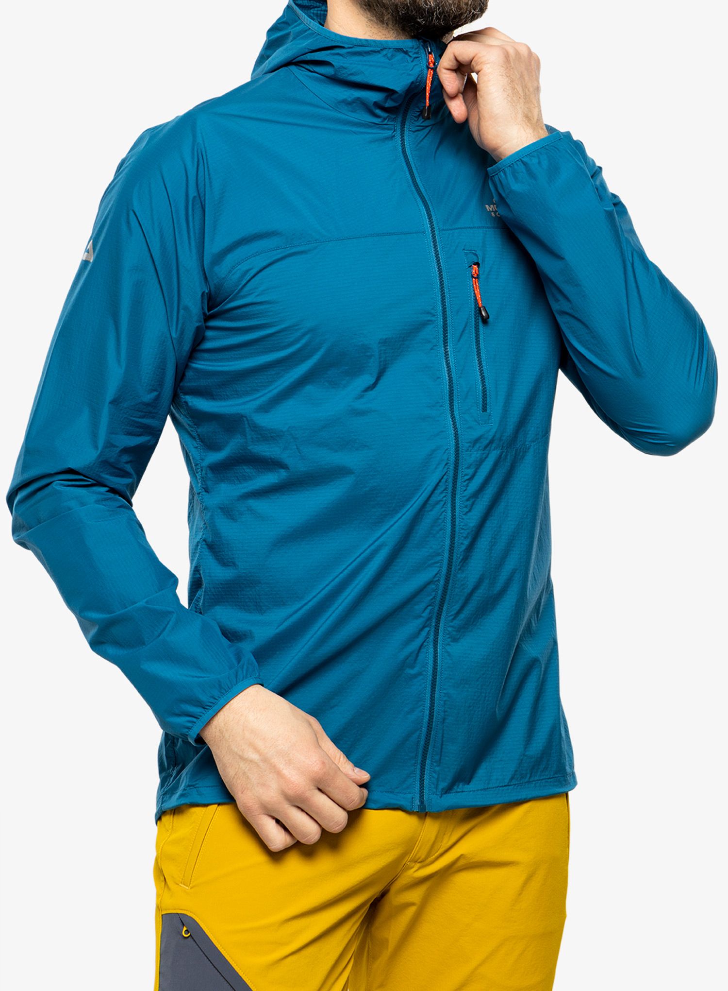 Softshell jakna Mountain Equipment Aerofoil Full Zip Jacket - alto blue