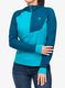 Ženska plezalna jopa Mountain Equipment Aiguille Hooded Top - topaz/majolica blue