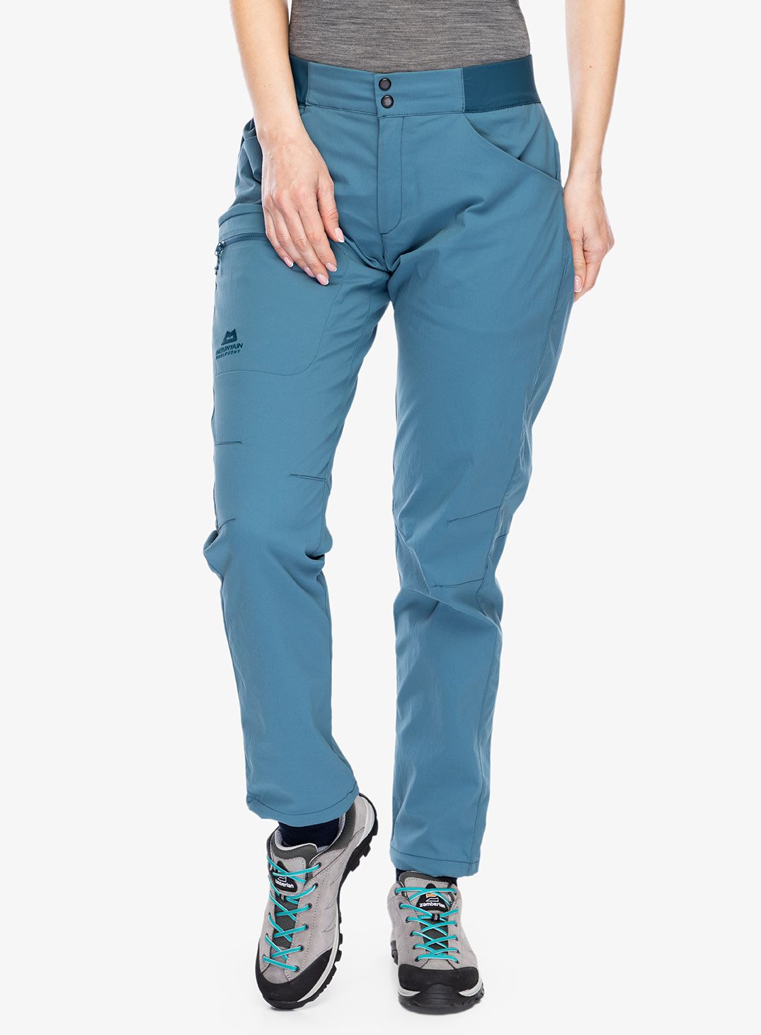 Ženske pohodniške hlače Mountain Equipment Altun Pant - indian teal