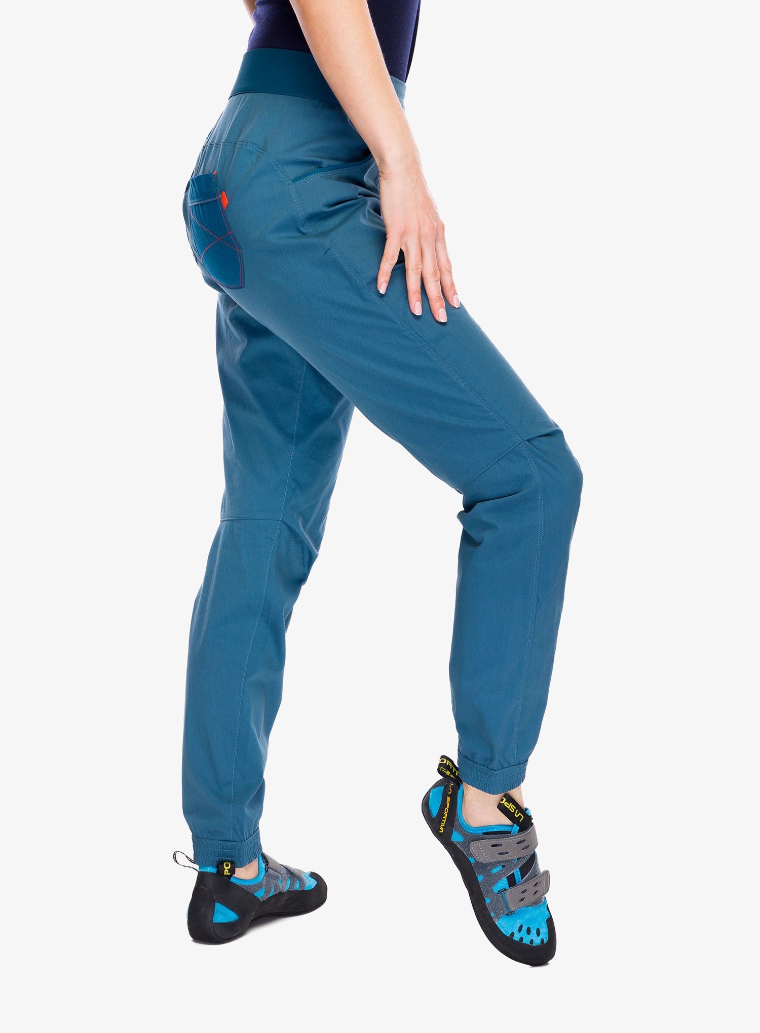 Ženske plezalne hlače Mountain Equipment Anvil Pant - indian teal