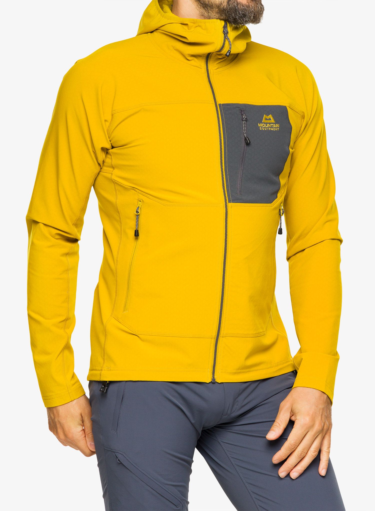 Moška jopica Mountain Equipment Arrow Hooded Jacket - acid