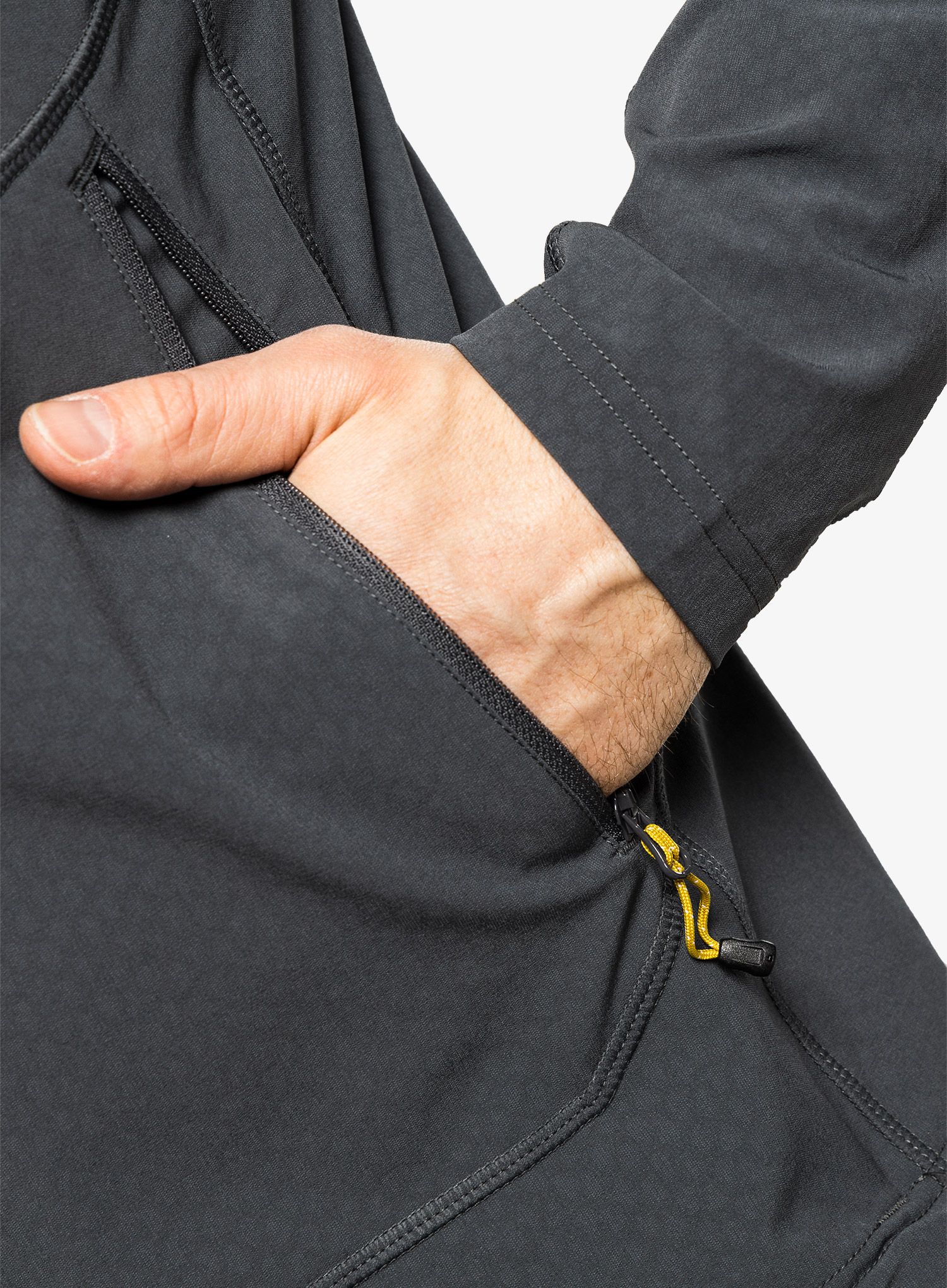 Jopica Mountain Equipment Arrow Hooded Jacket - anvil grey