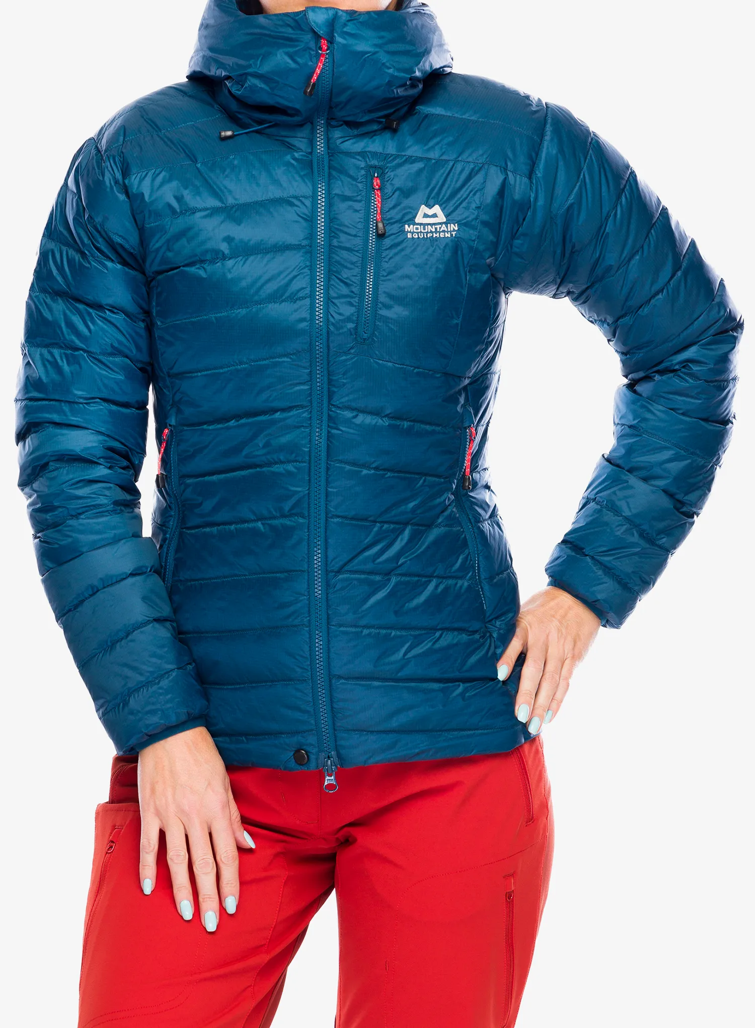 Ženska puhovka Mountain Equipment Baltoro Jacket - majolica blue