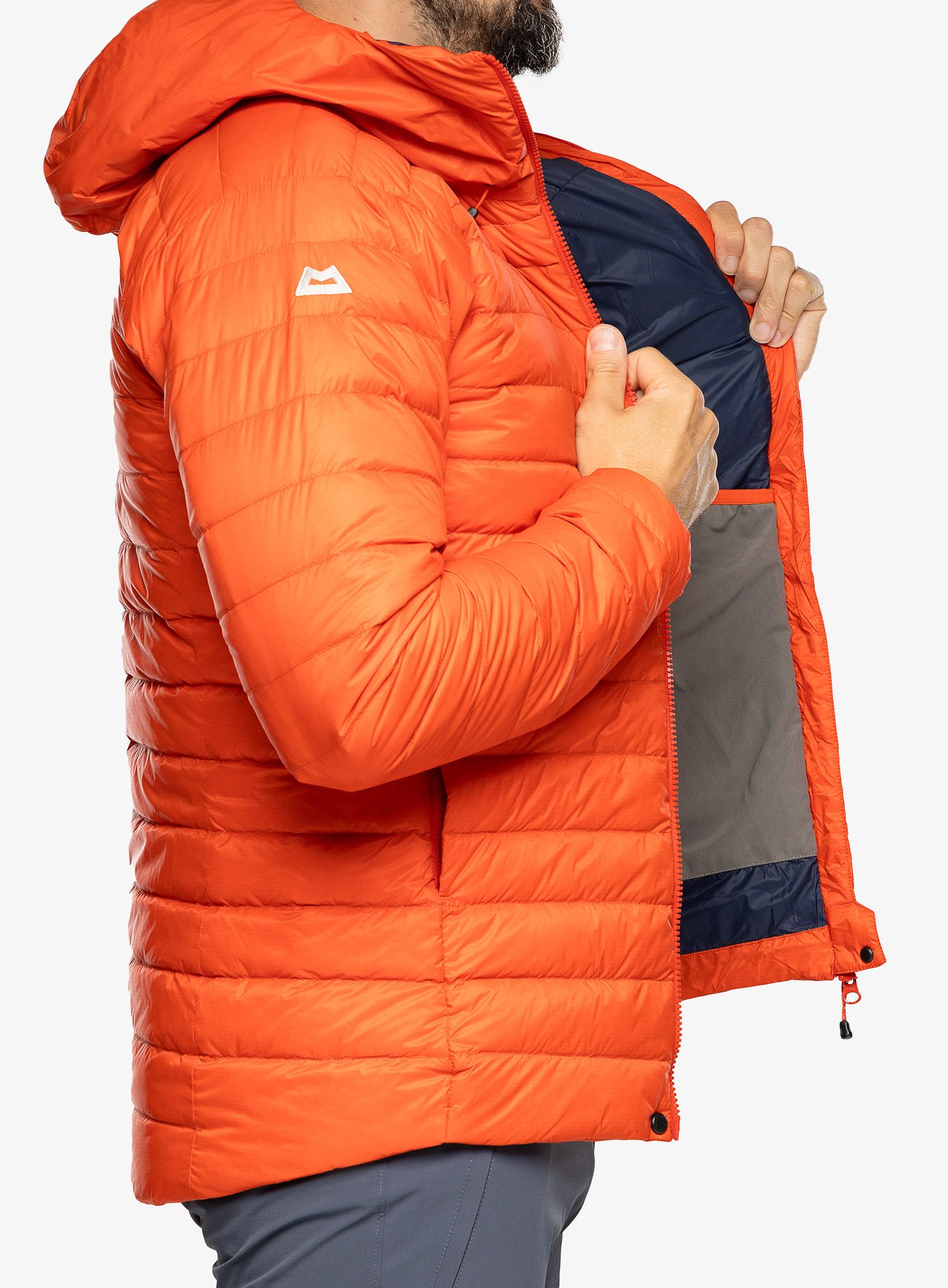 Puhovka Mountain Equipment Baltoro Jacket - medieval/magma