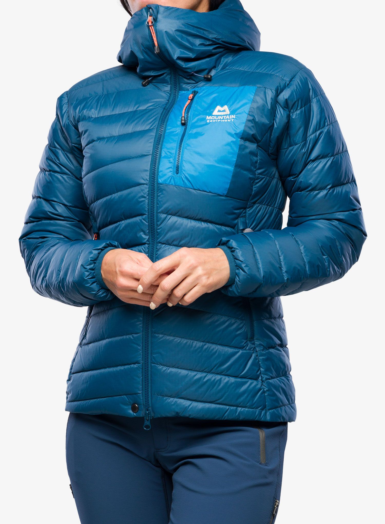 Ženska puhovka Mountain Equipment Baltoro Jacket - majolica/mykonos