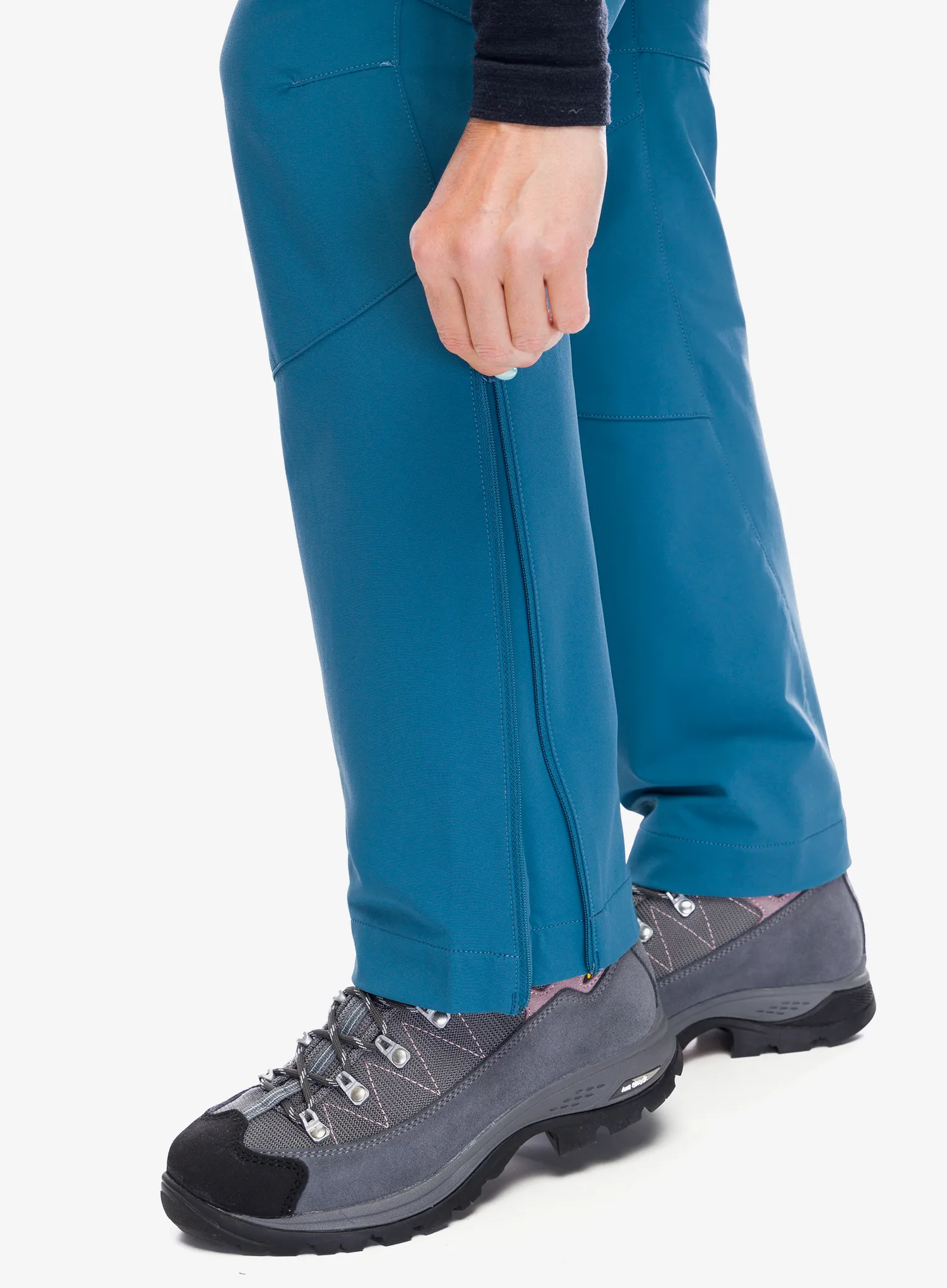 Ženske softshell hlače Mountain Equipment Chamois Pant - indian teal