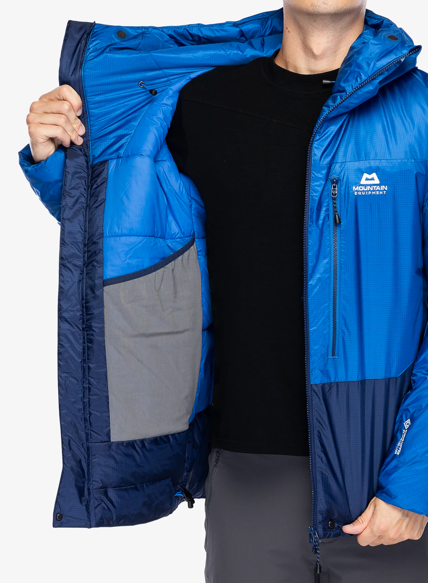 Sintetična jakna Mountain Equipment Citadel Jacket - medieval/lapis blue