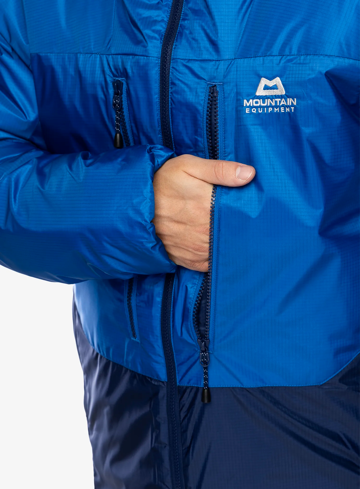 Sintetična jakna Mountain Equipment Citadel Jacket - medieval/lapis blue