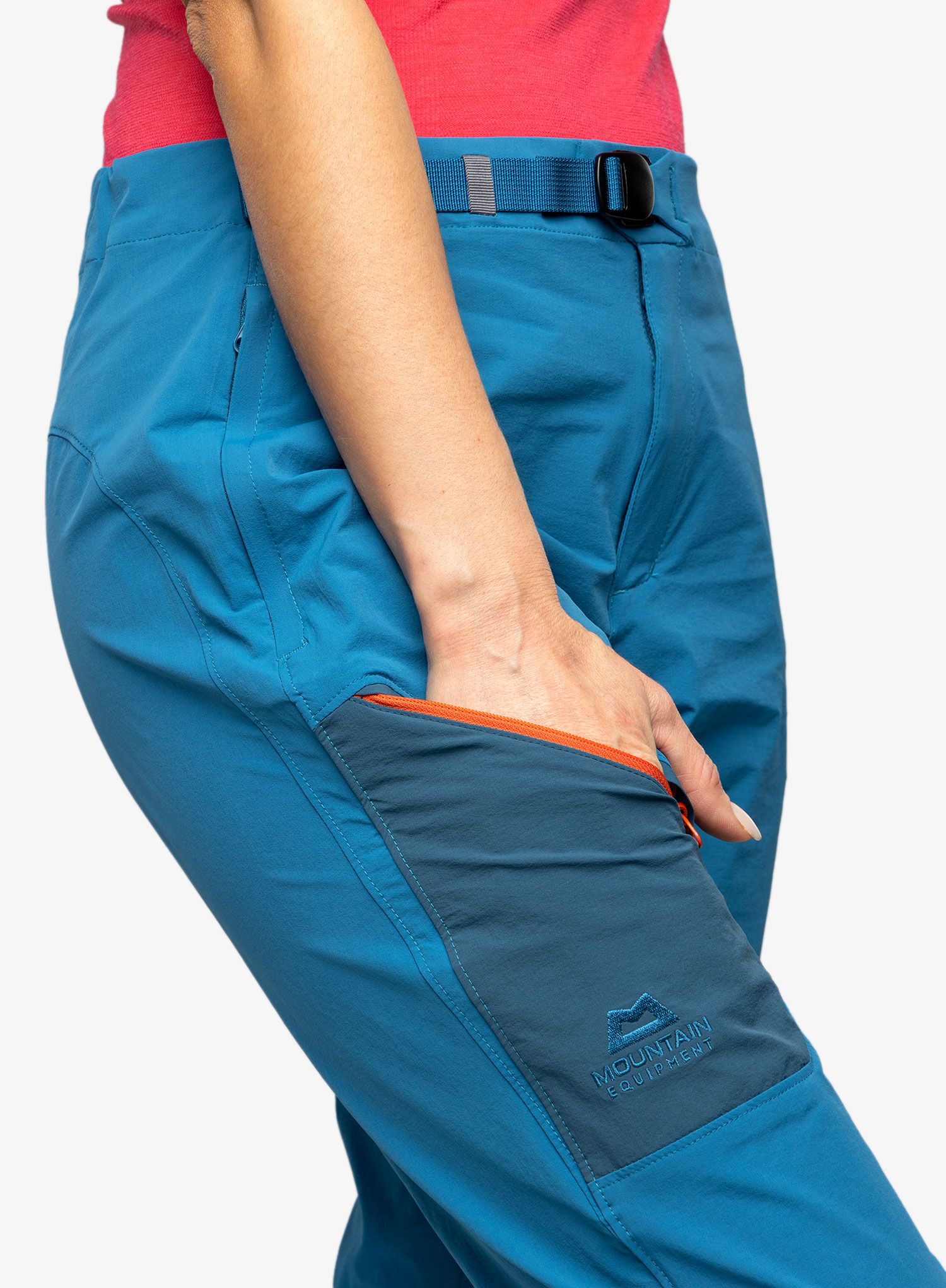 Ženske softshell hlače Mountain Equipment Comici 2 Pant - alto blue/majolica
