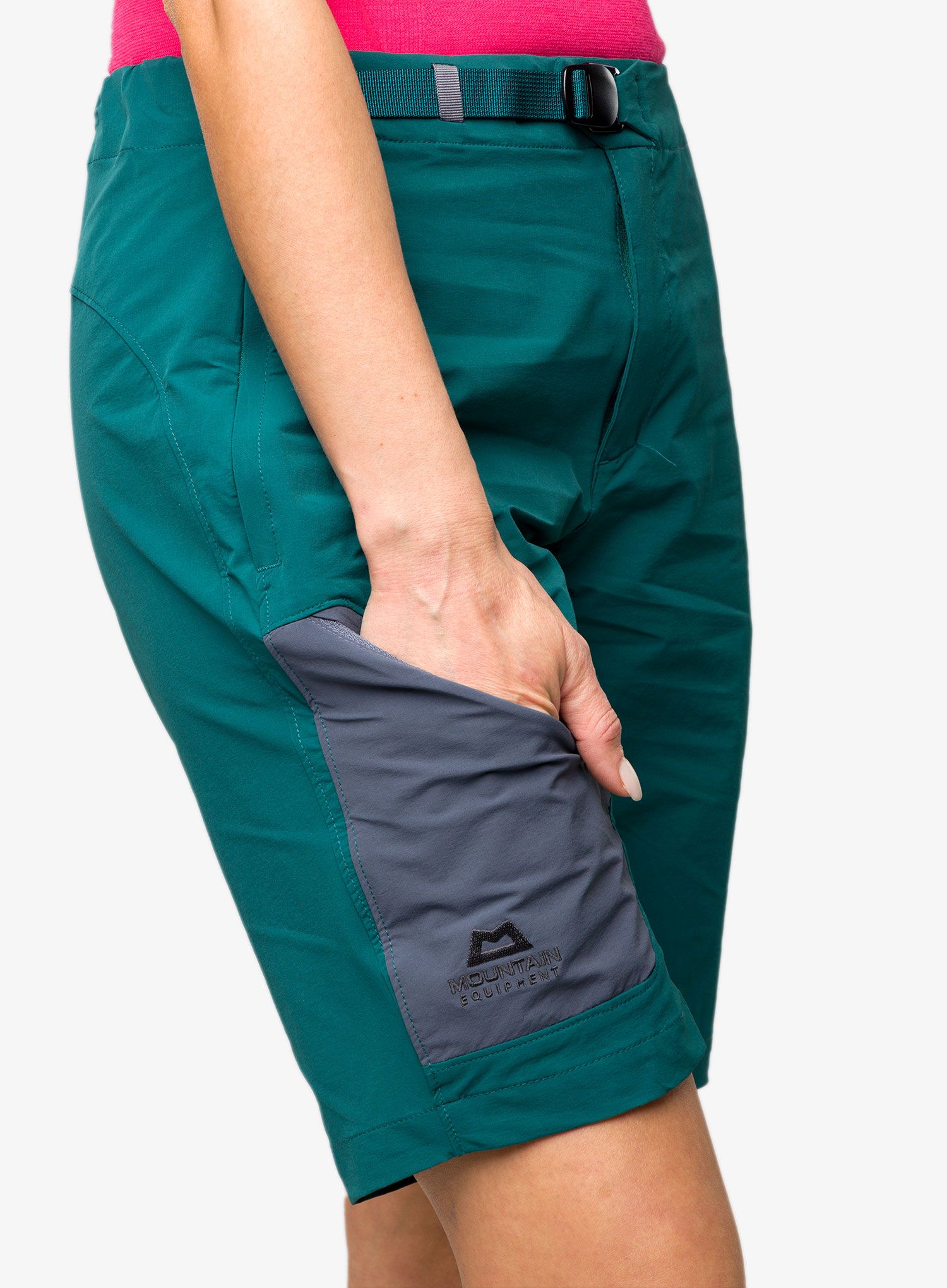 Ženske kratke hlače Mountain Equipment Comici Short - deep teal/ombre