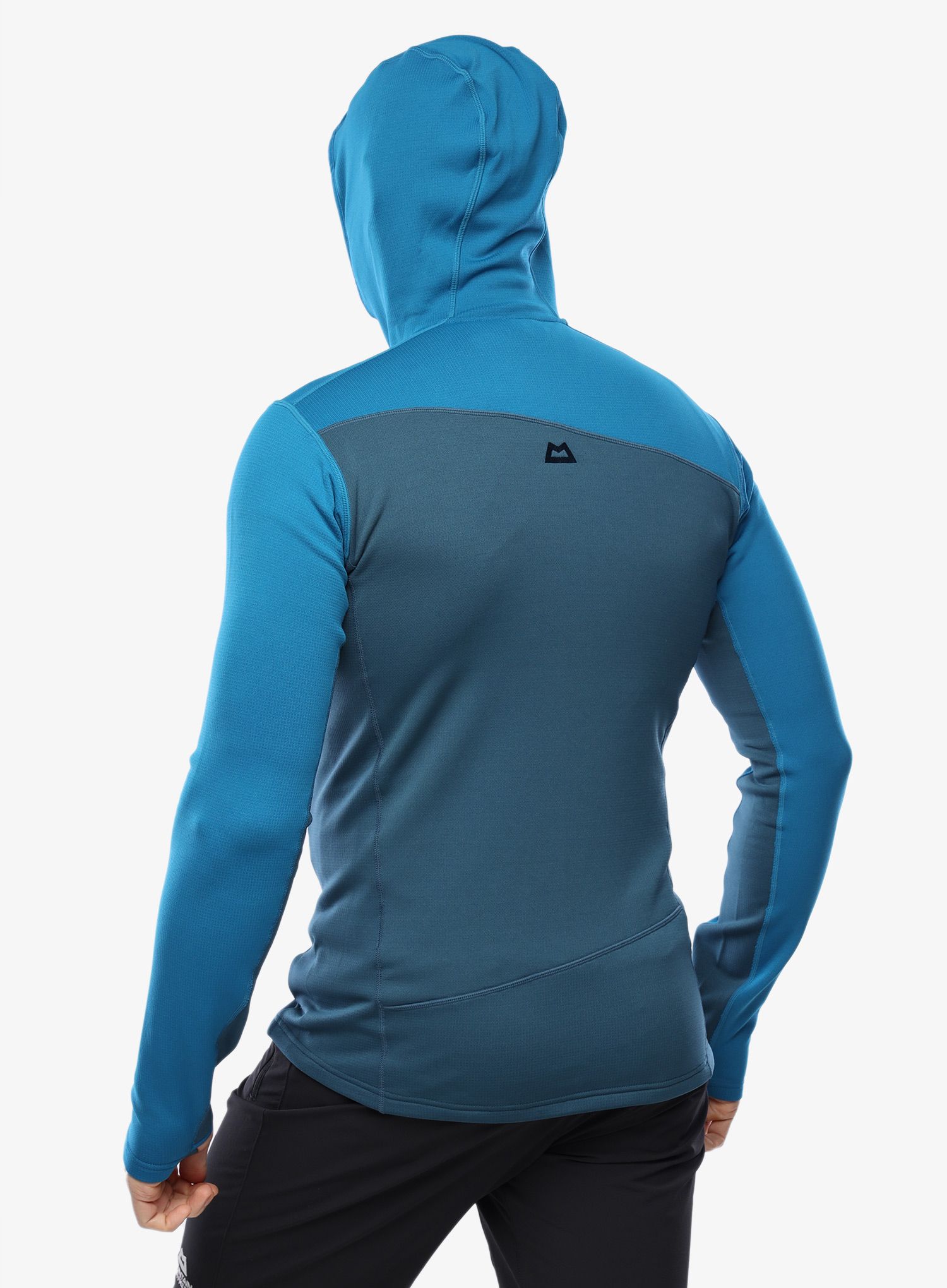 Flis Mountain Equipment Durian Hooded Jacket - mykonos blue/majolica blue