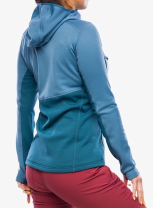 Ženska jopica Mountain Equipment Durian Hooded Jacket - stellar blue/majolica blue