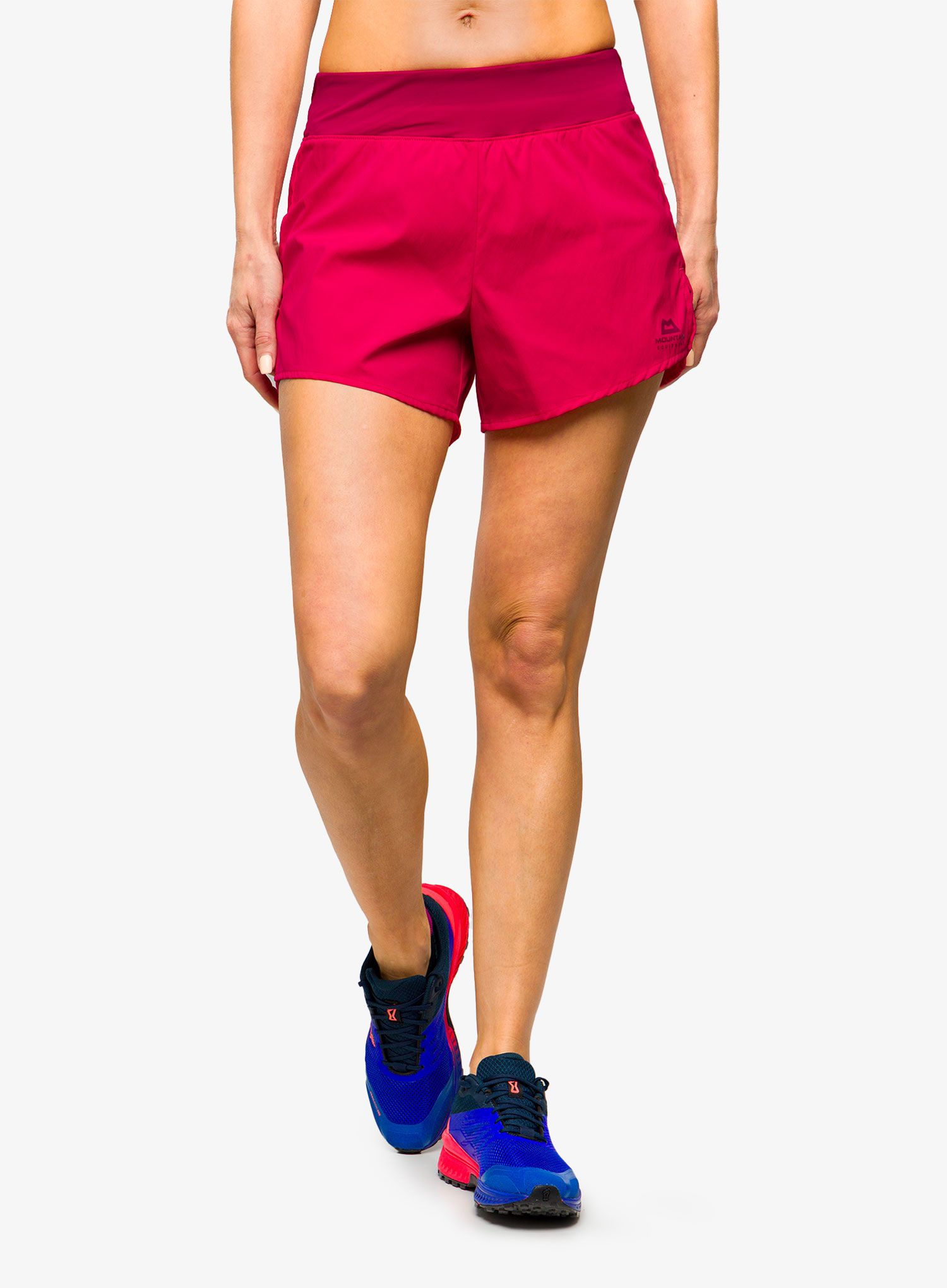 Ženske tekaške kratke hlače Mountain Equipment Dynamo Twin Short - capsicum red