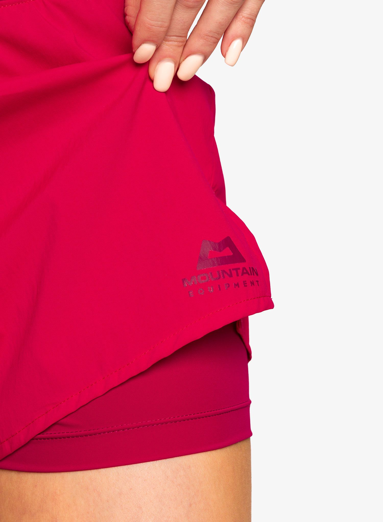 Ženske tekaške kratke hlače Mountain Equipment Dynamo Twin Short - capsicum red