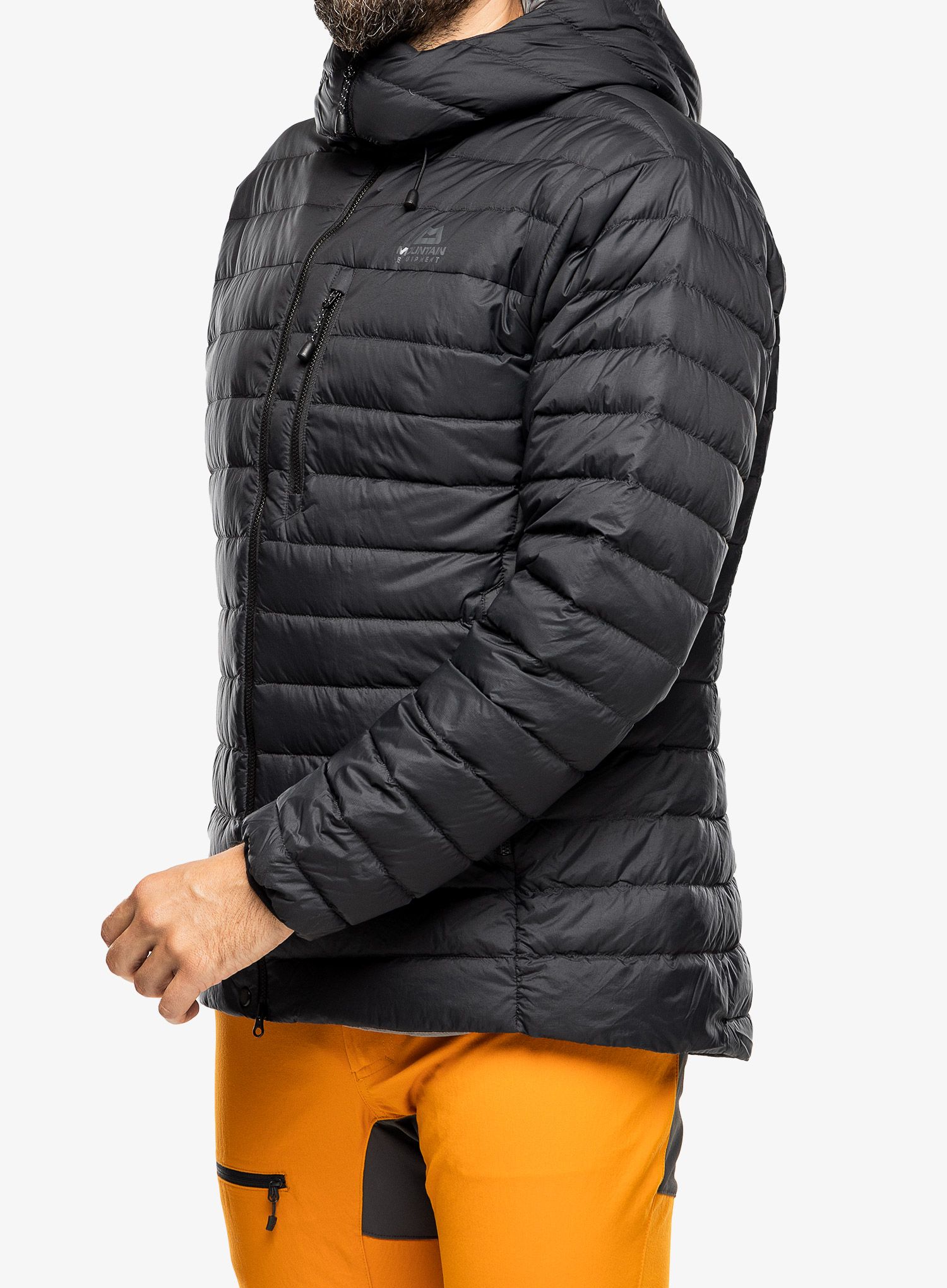 Puhovka Mountain Equipment Earthrise Hooded Jacket - black/black